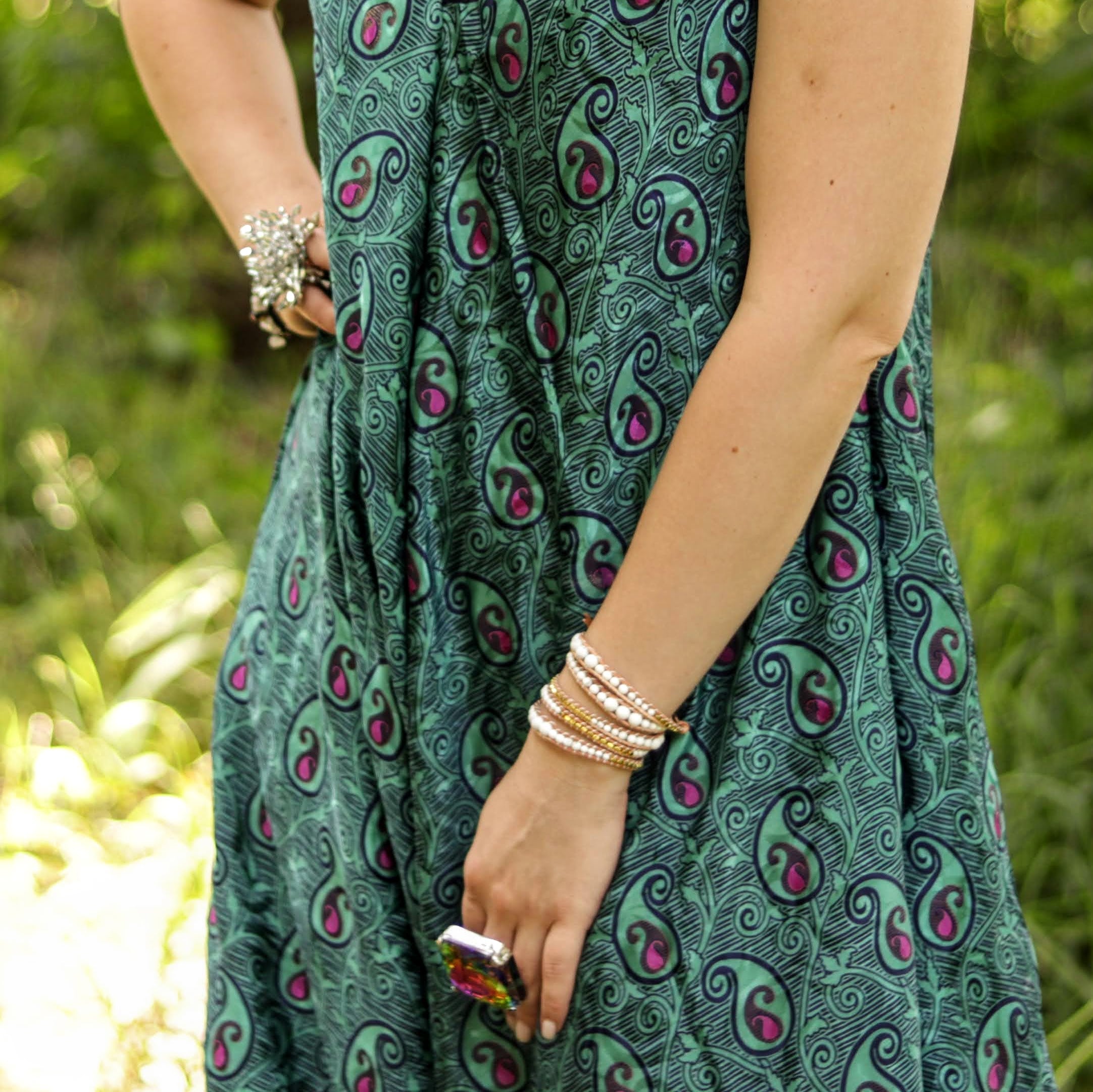 Jiya Jumpsuit in Teal Drift