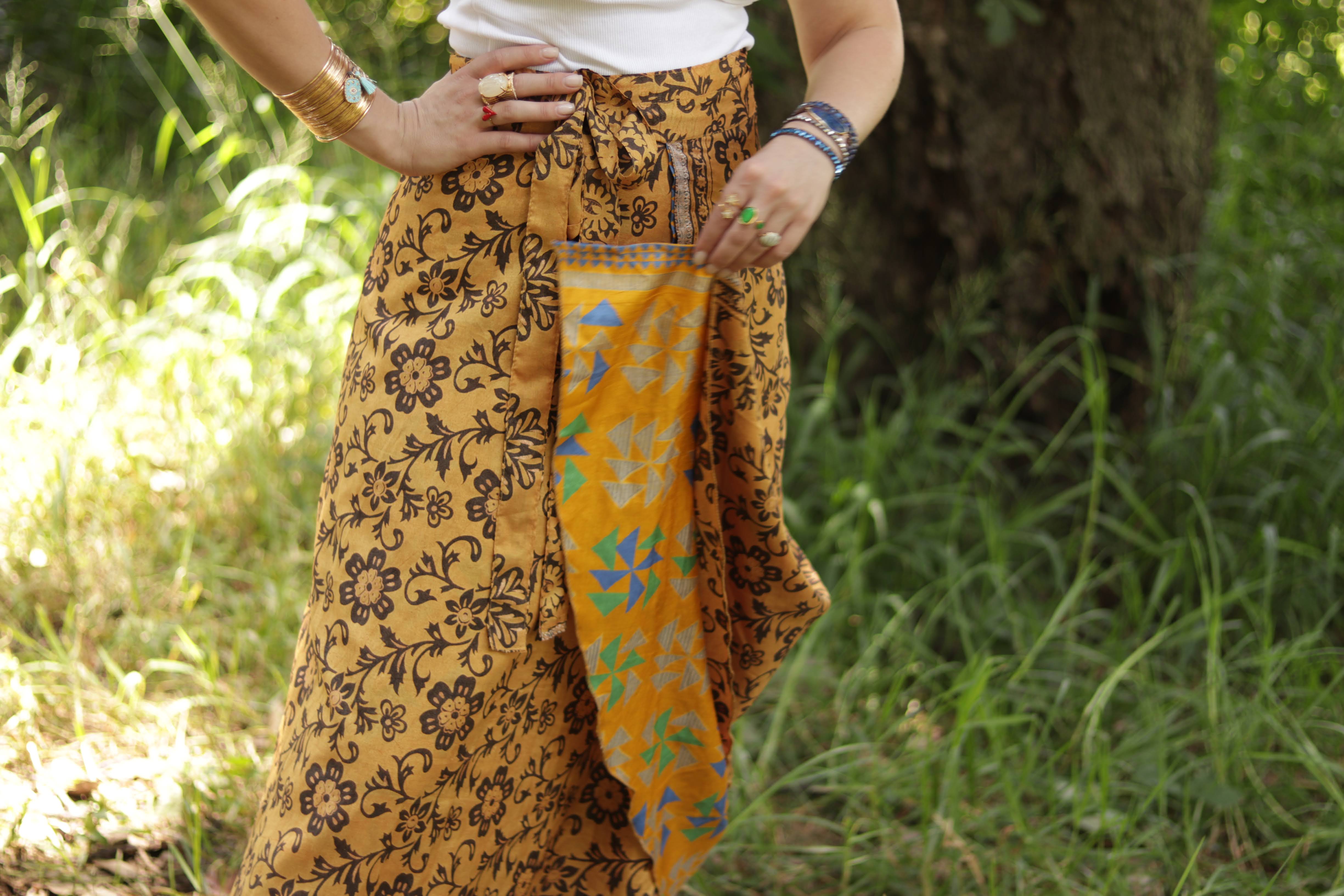 Shanelle Skirt in Golden Sun