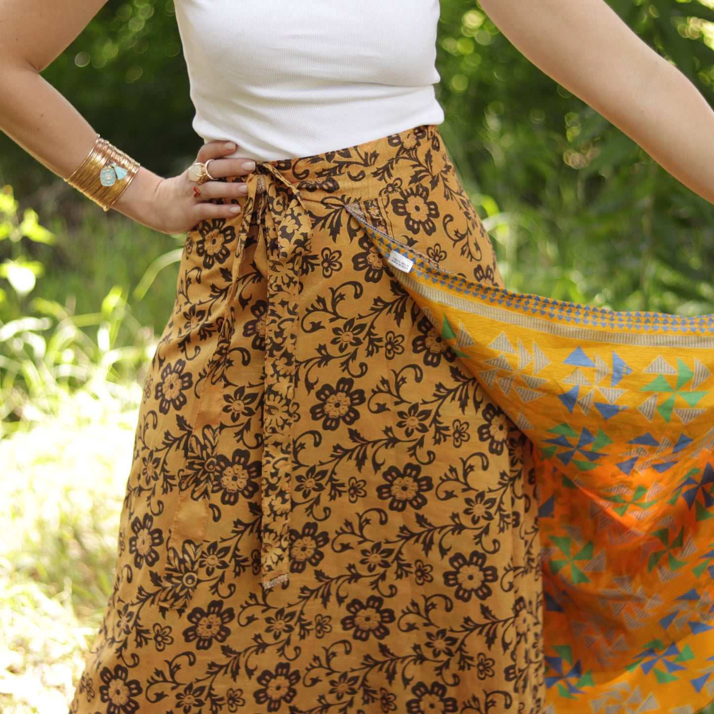 Shanelle Skirt in Golden Sun