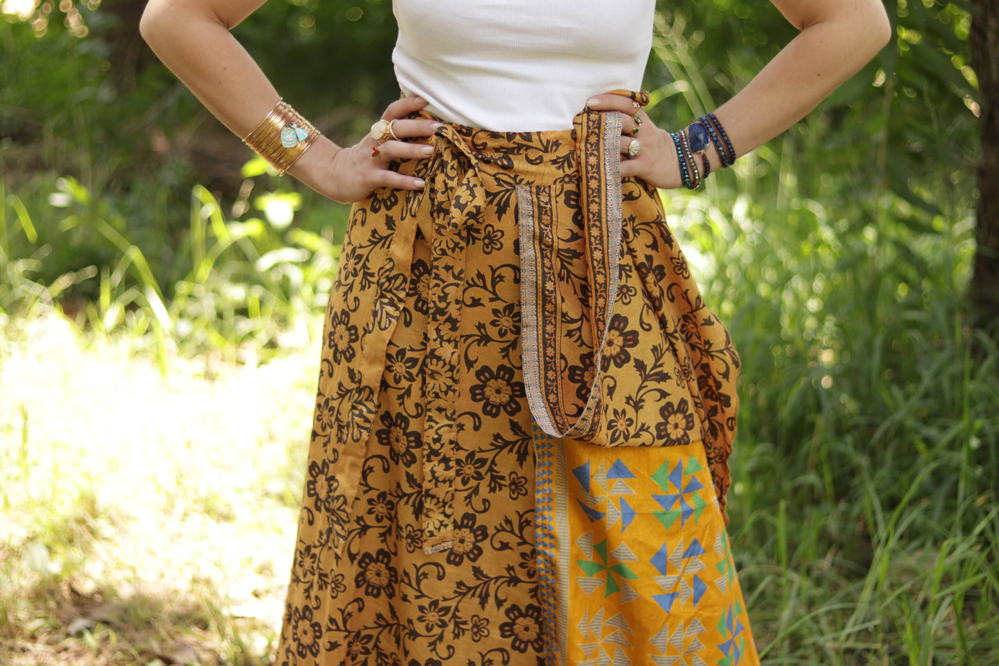 Shanelle Skirt in Golden Sun