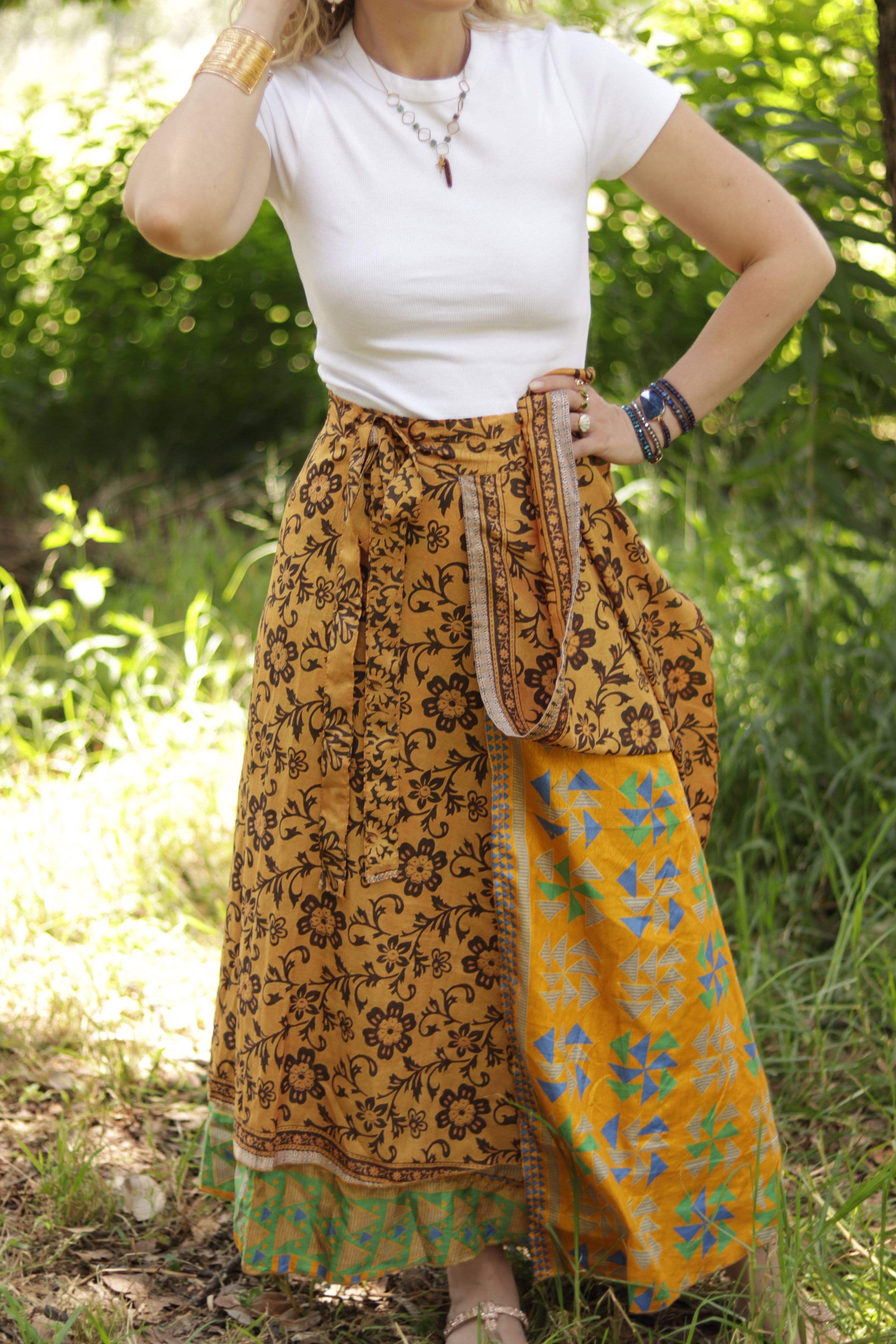 Shanelle Skirt in Golden Sun