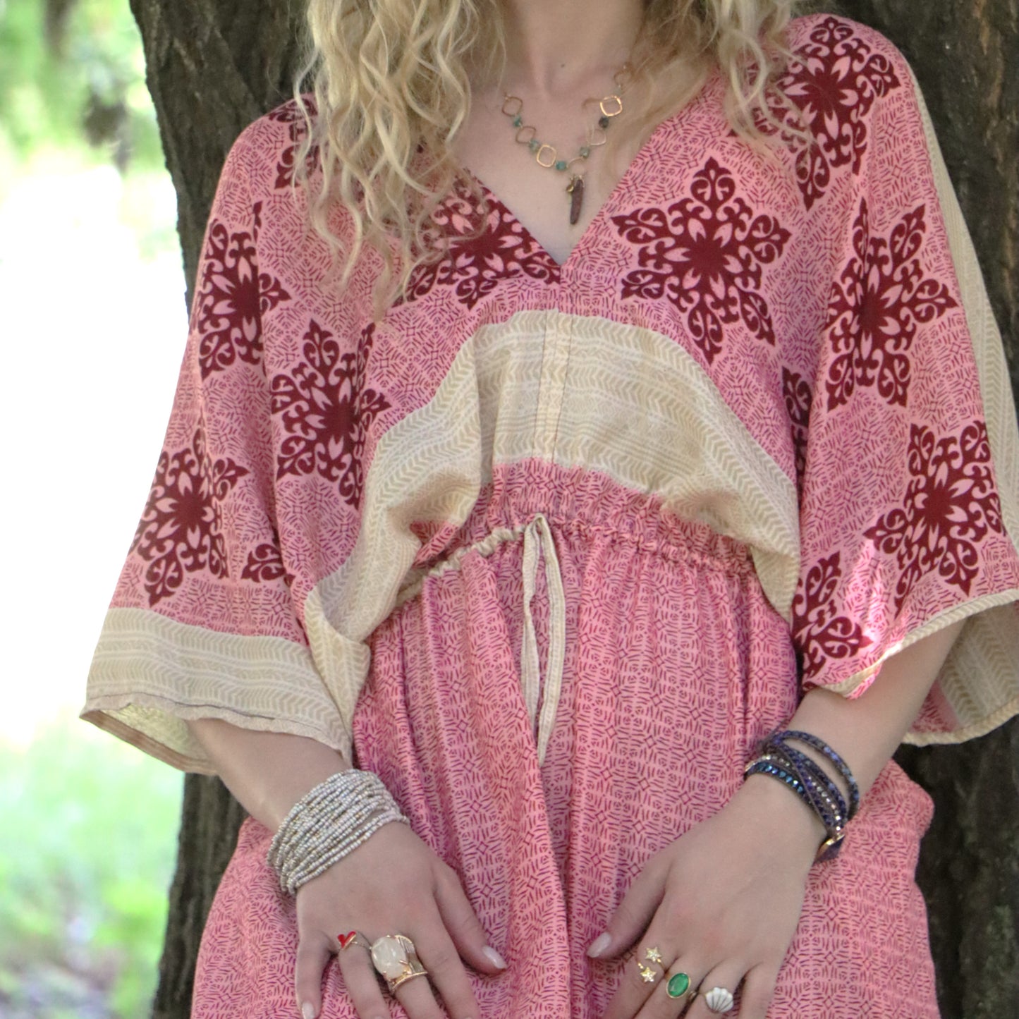 Jasmine Jumpsuit in Blooming Sunset