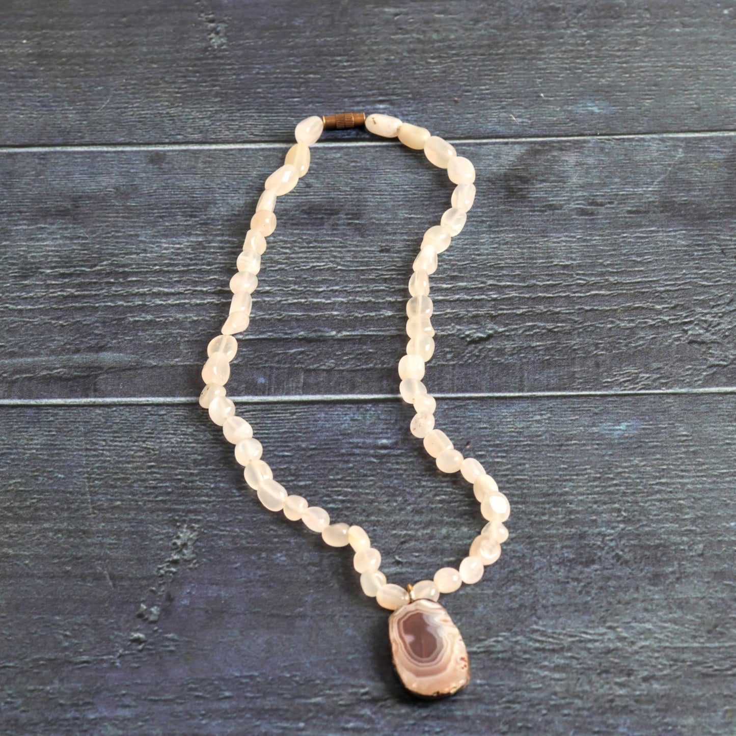 Botswana agate & Moonstone - Handmade Jewellery - i am boho