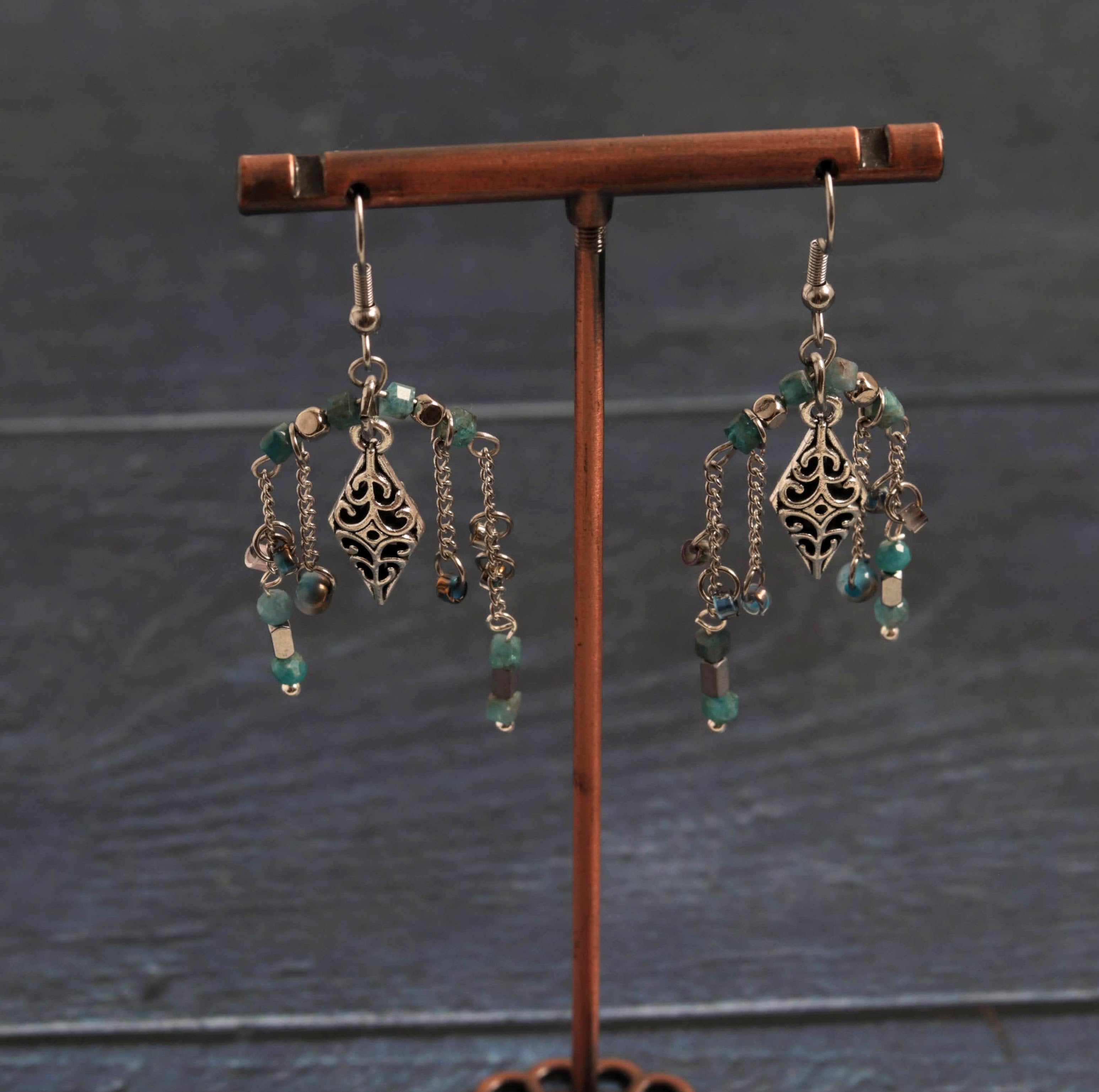 Apatite Chandeliers iii