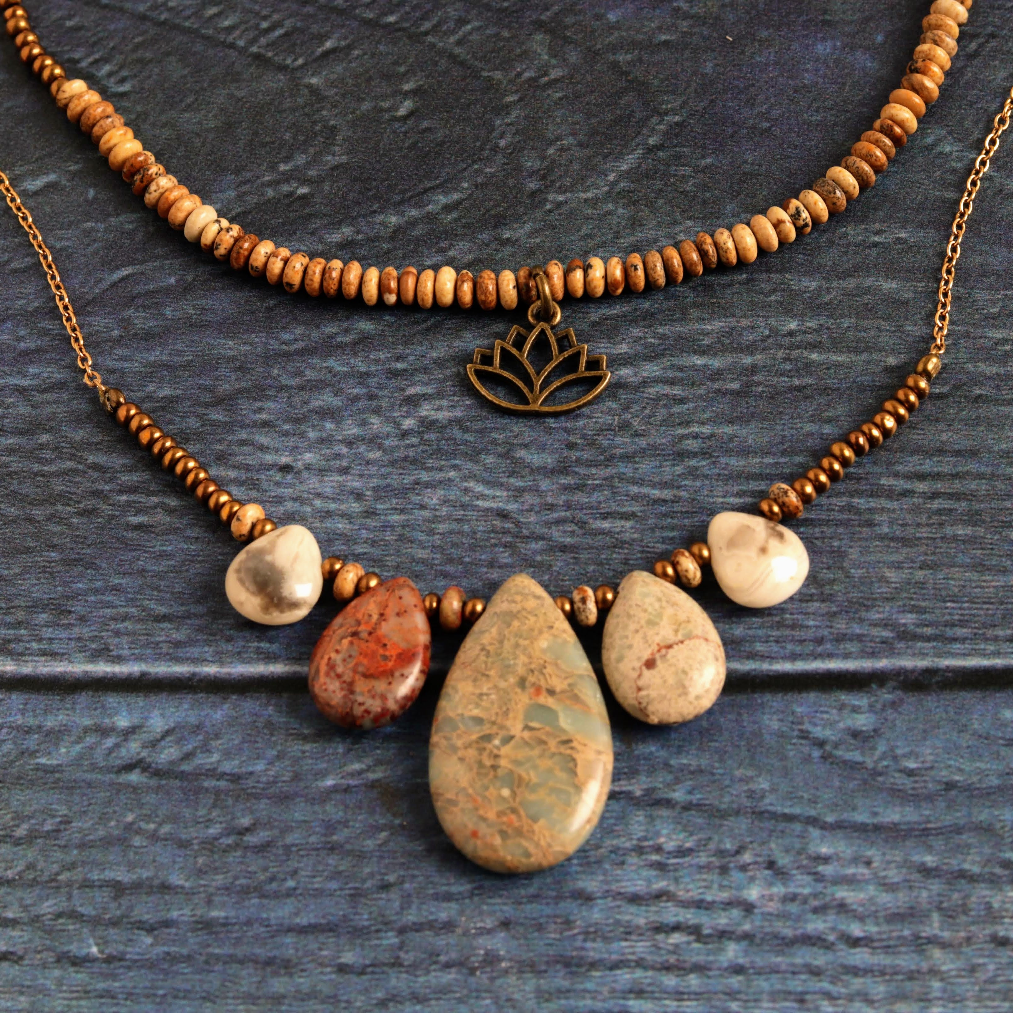 Lotus Spirit Jasper
