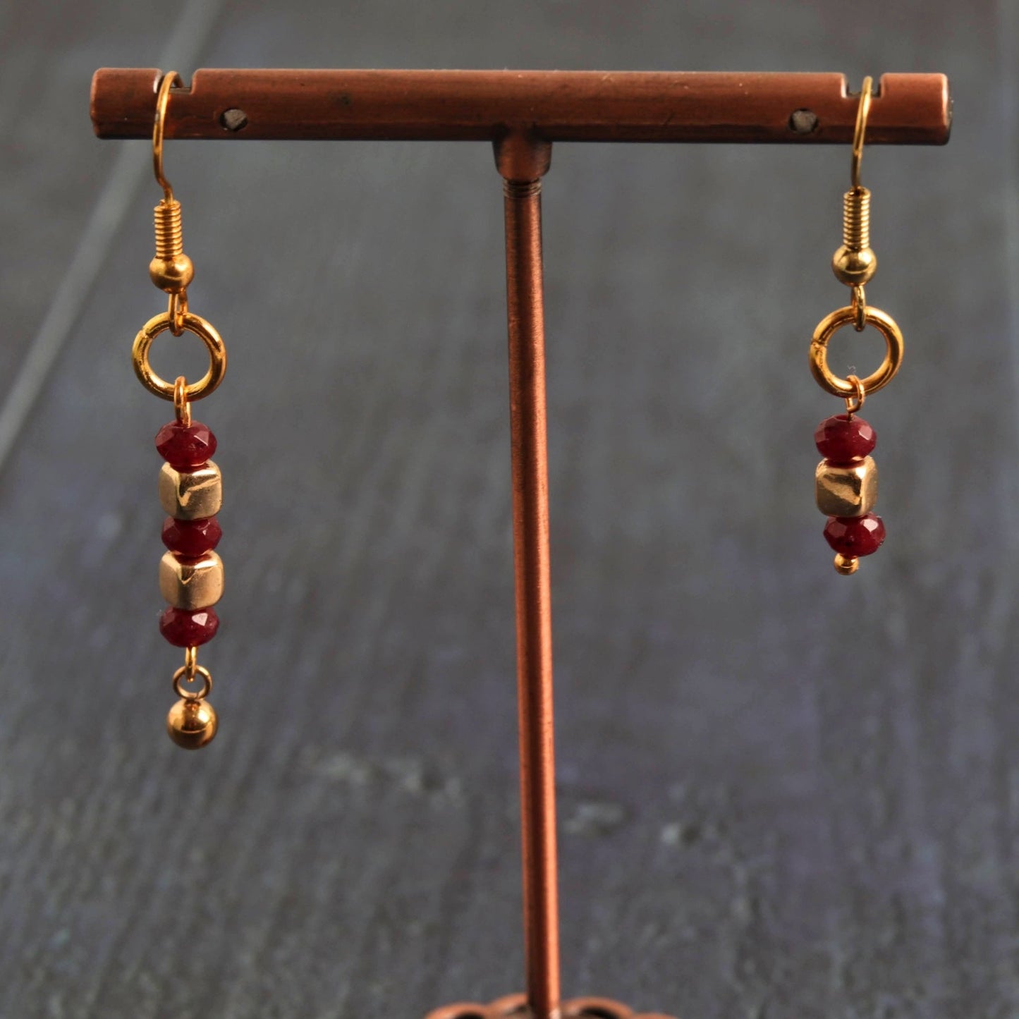 Garnet Imbalance - Handmade Jewellery - i am boho