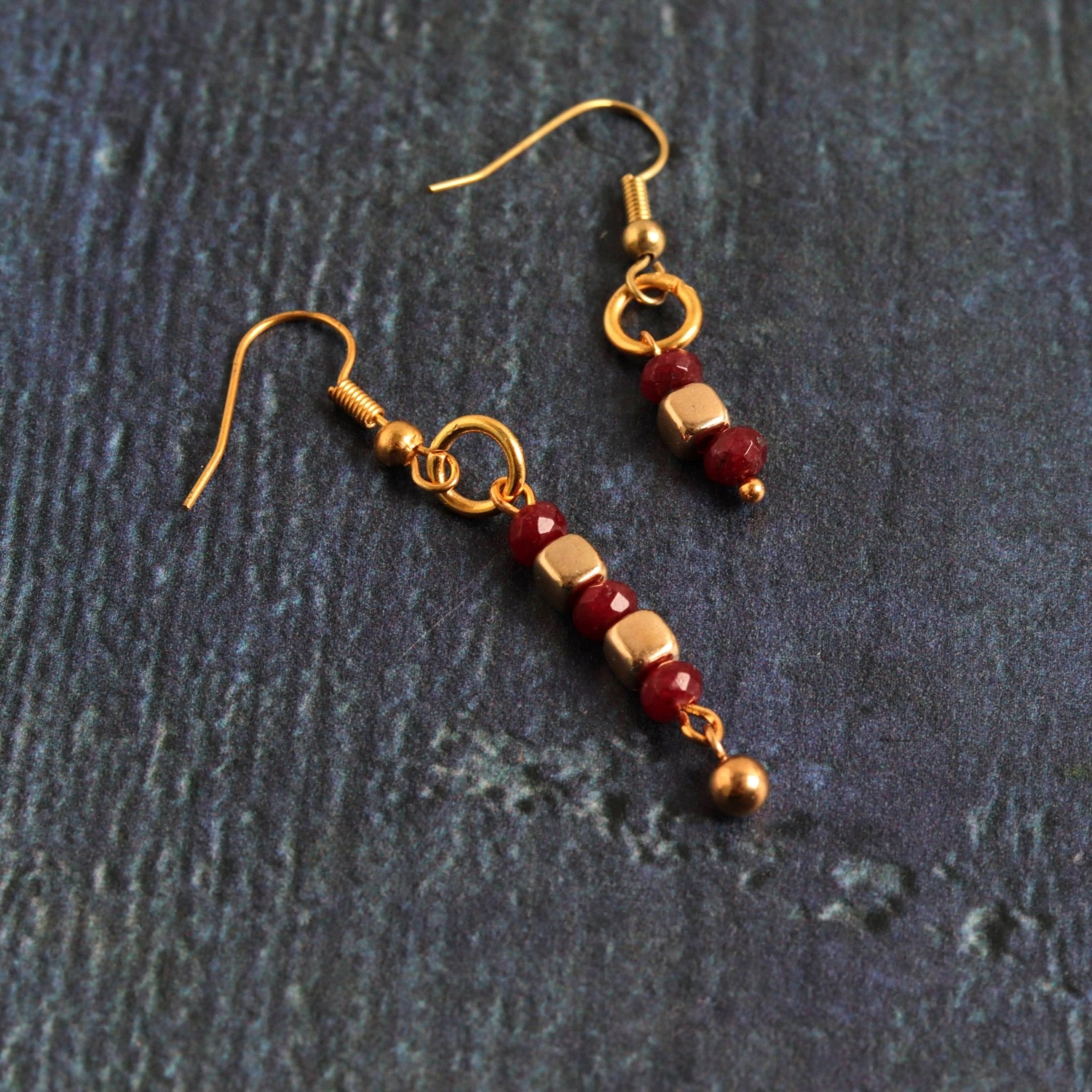 Garnet Imbalance - Handmade Jewellery - i am boho