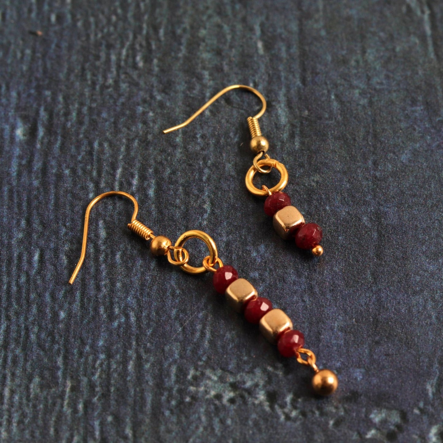 Garnet Imbalance - Handmade Jewellery - i am boho