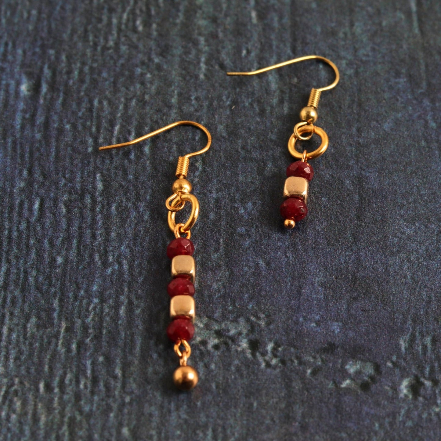 Garnet Imbalance - Handmade Jewellery - i am boho