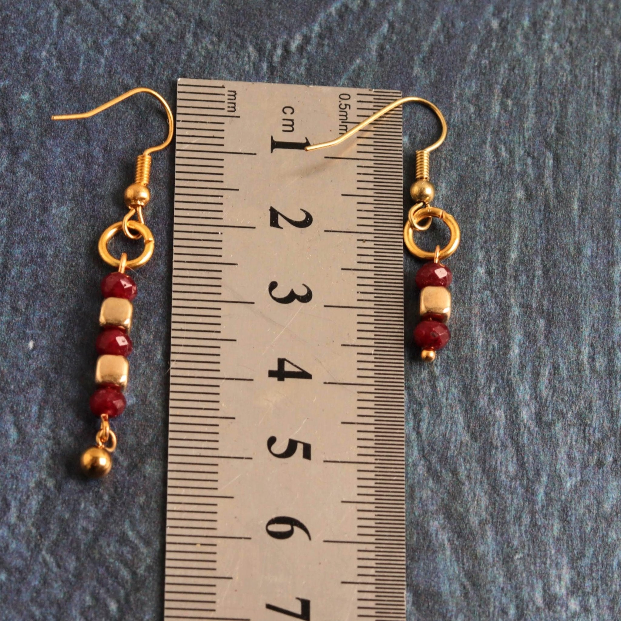 Garnet Imbalance - Handmade Jewellery - i am boho