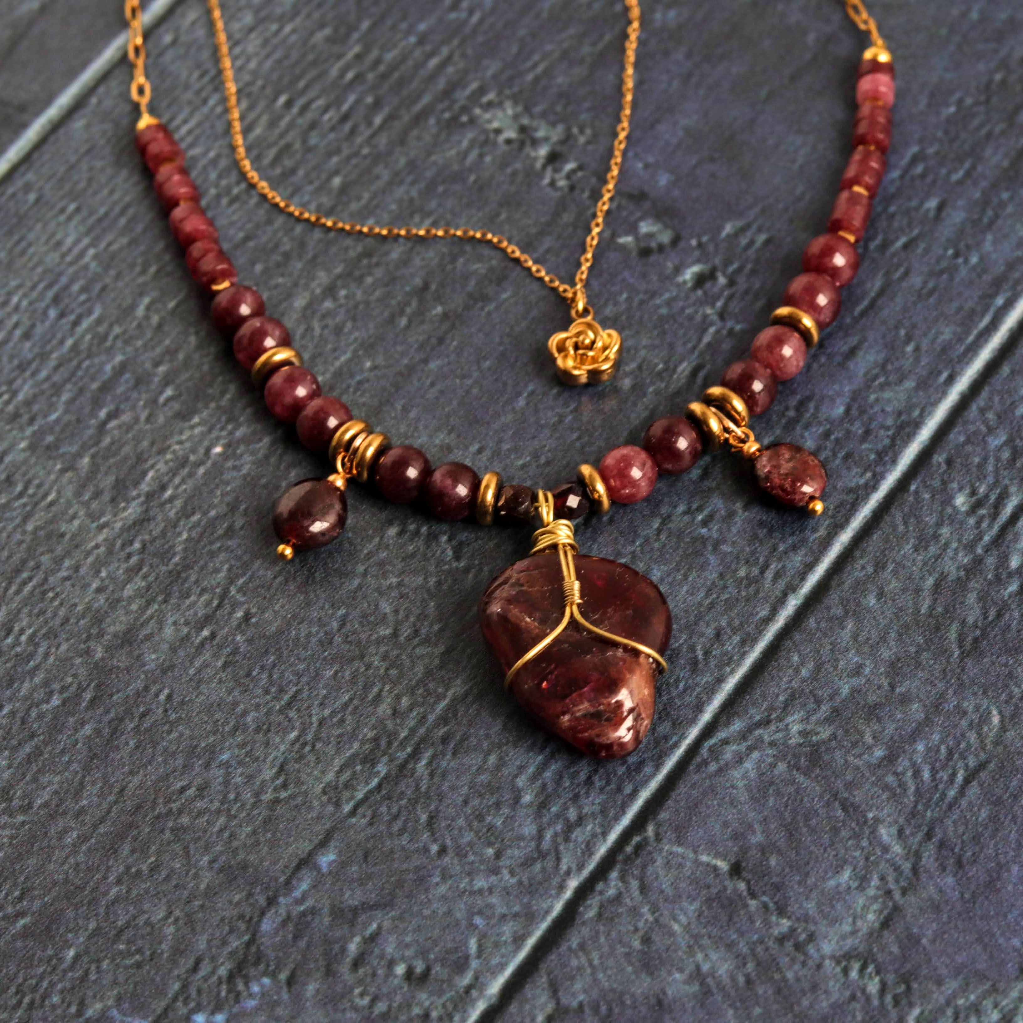 Garnet in Bloom
