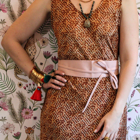 Leatherette in Pink - Handmade Jewellery - i am boho