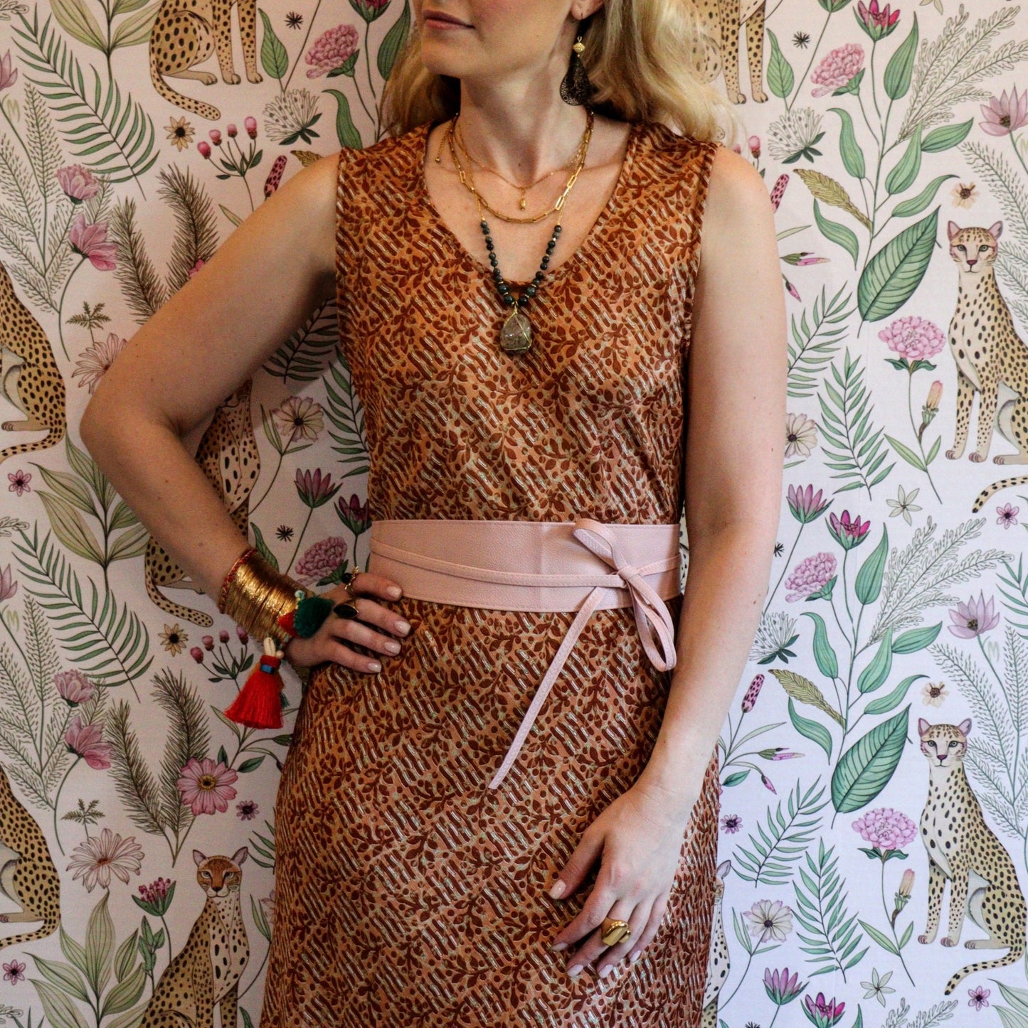 Leatherette in Pink - Handmade Jewellery - i am boho