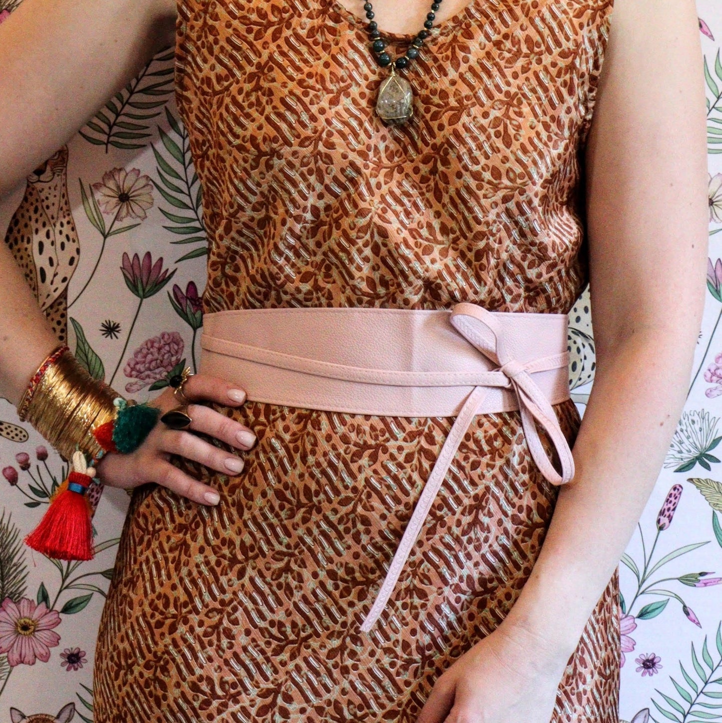 Leatherette in Pink - Handmade Jewellery - i am boho