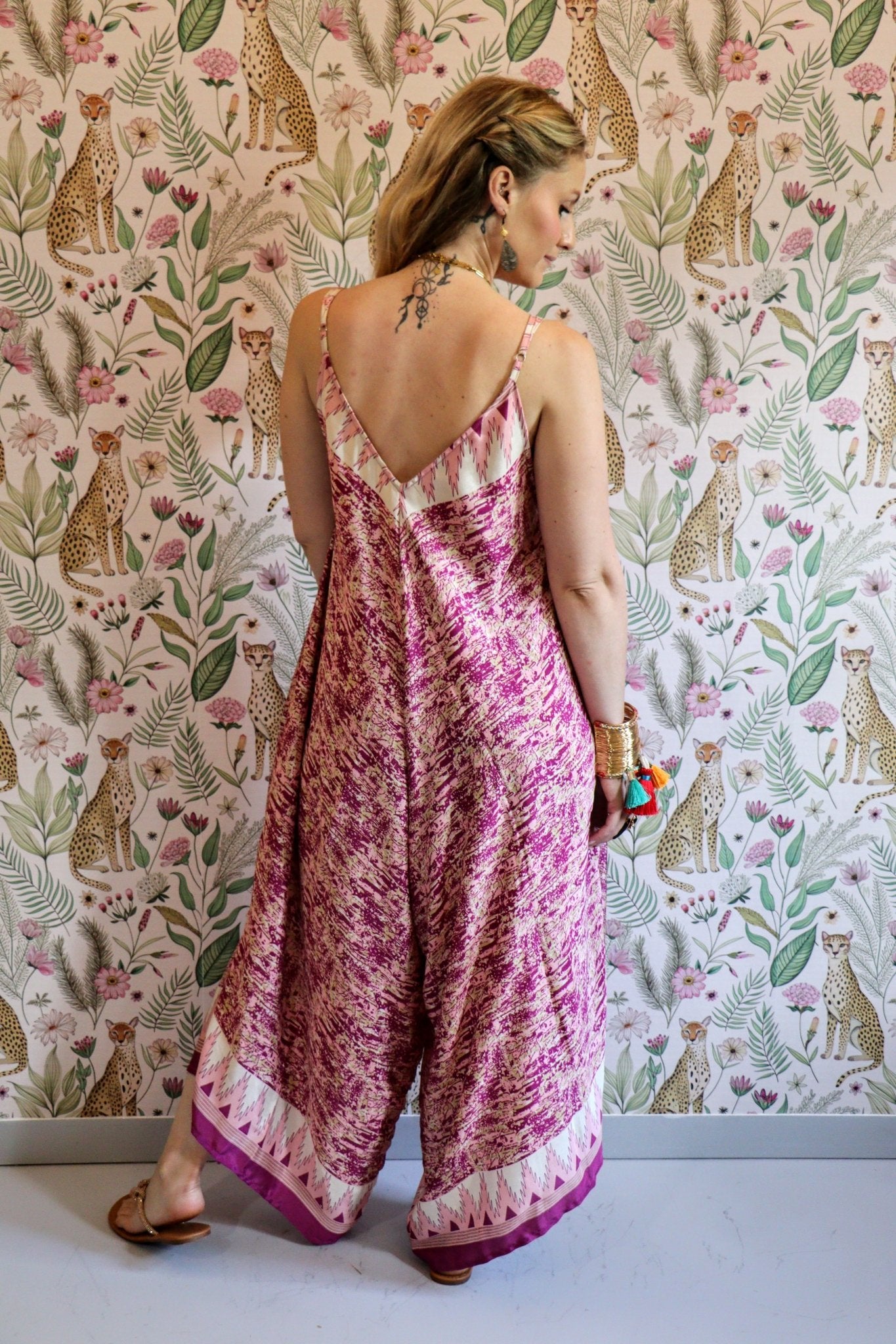 Jiya Jumpsuit in Sun & Blush - Handmade Jewellery - i am boho