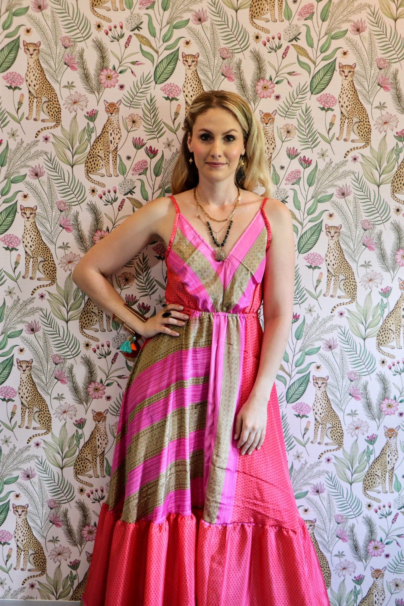 Yara Dress in Blush - Handmade Jewellery - i am boho