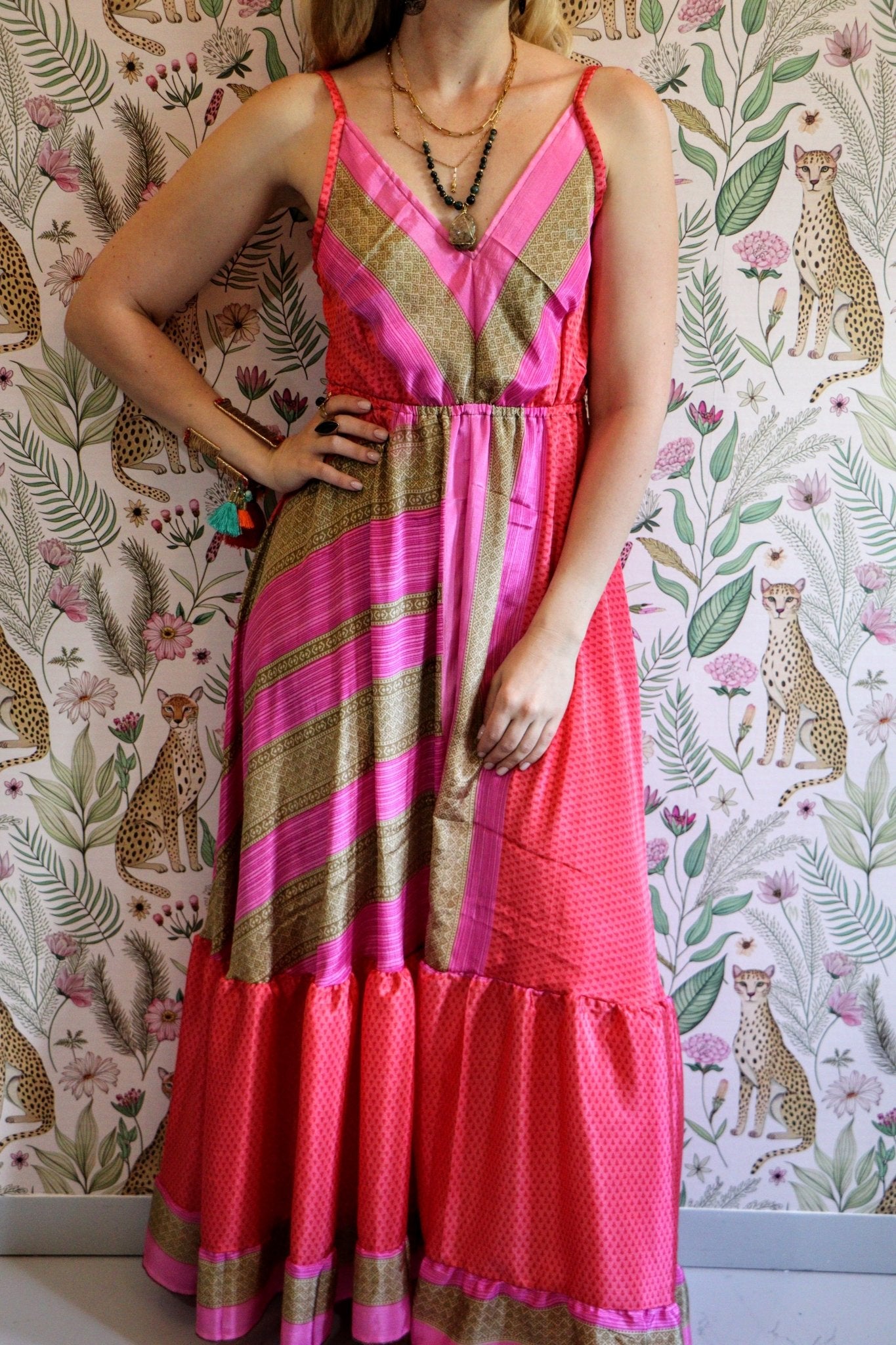 Yara Dress in Blush - Handmade Jewellery - i am boho