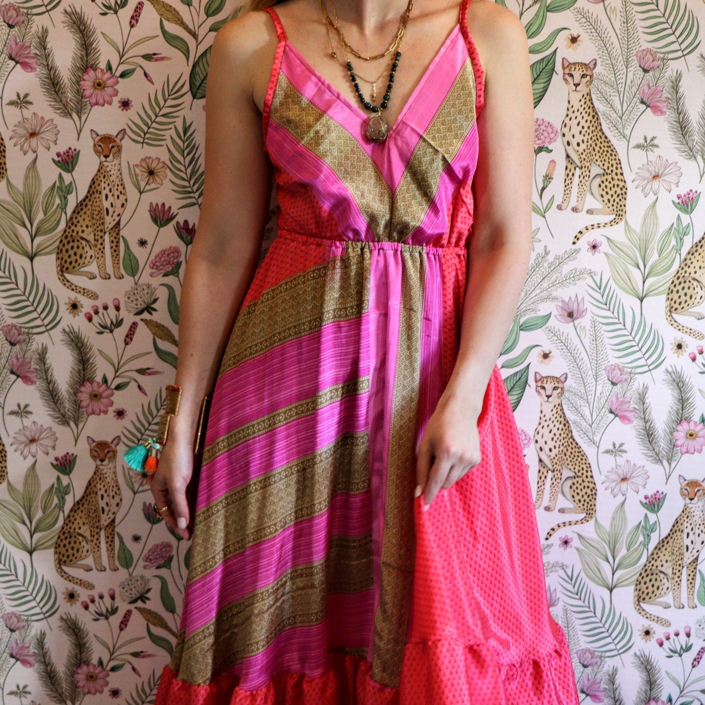 Yara Dress in Blush - Handmade Jewellery - i am boho