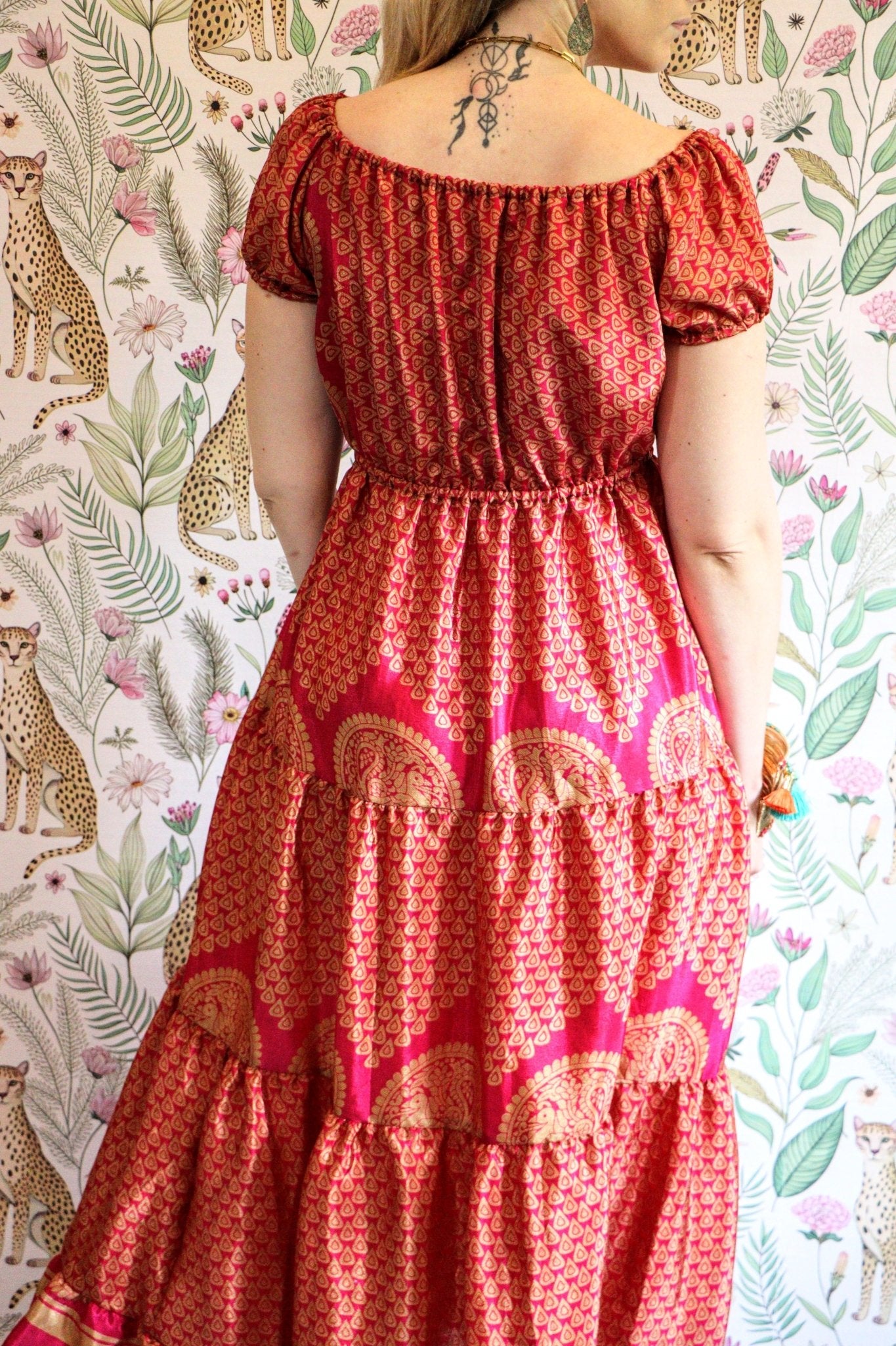 Cora Dress in Rusty Pink - Handmade Jewellery - i am boho