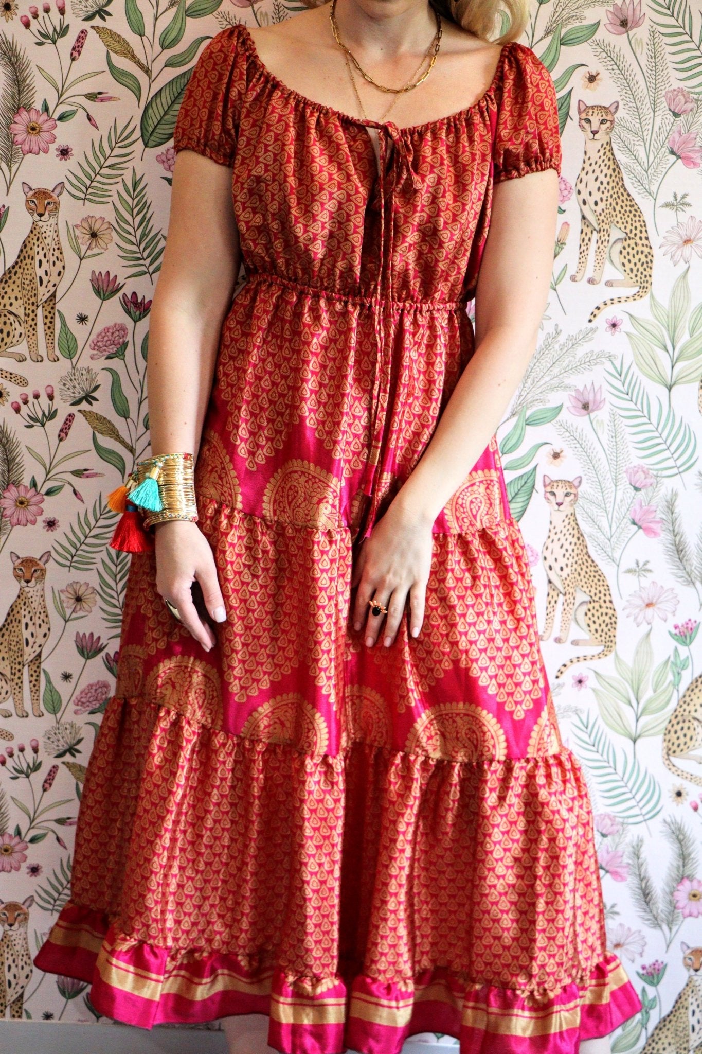 Cora Dress in Rusty Pink - Handmade Jewellery - i am boho