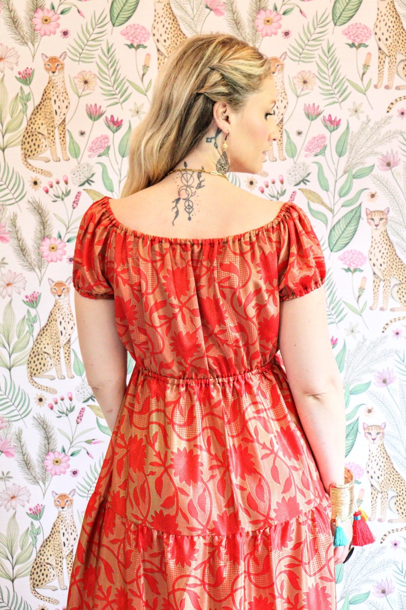 Cora Dress in Rusty Pink - Handmade Jewellery - i am boho
