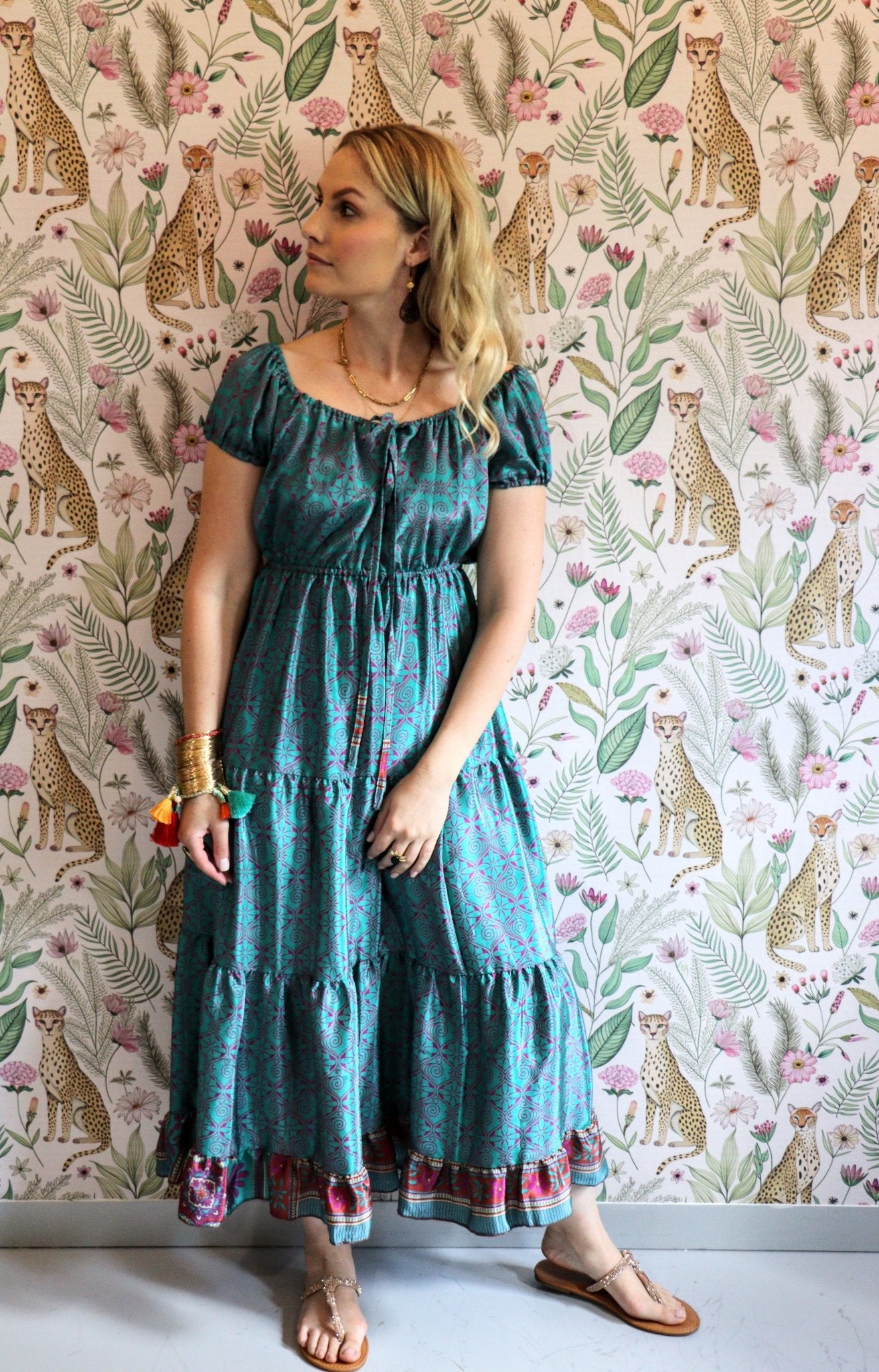 Cora Dress in Sky - Handmade Jewellery - i am boho