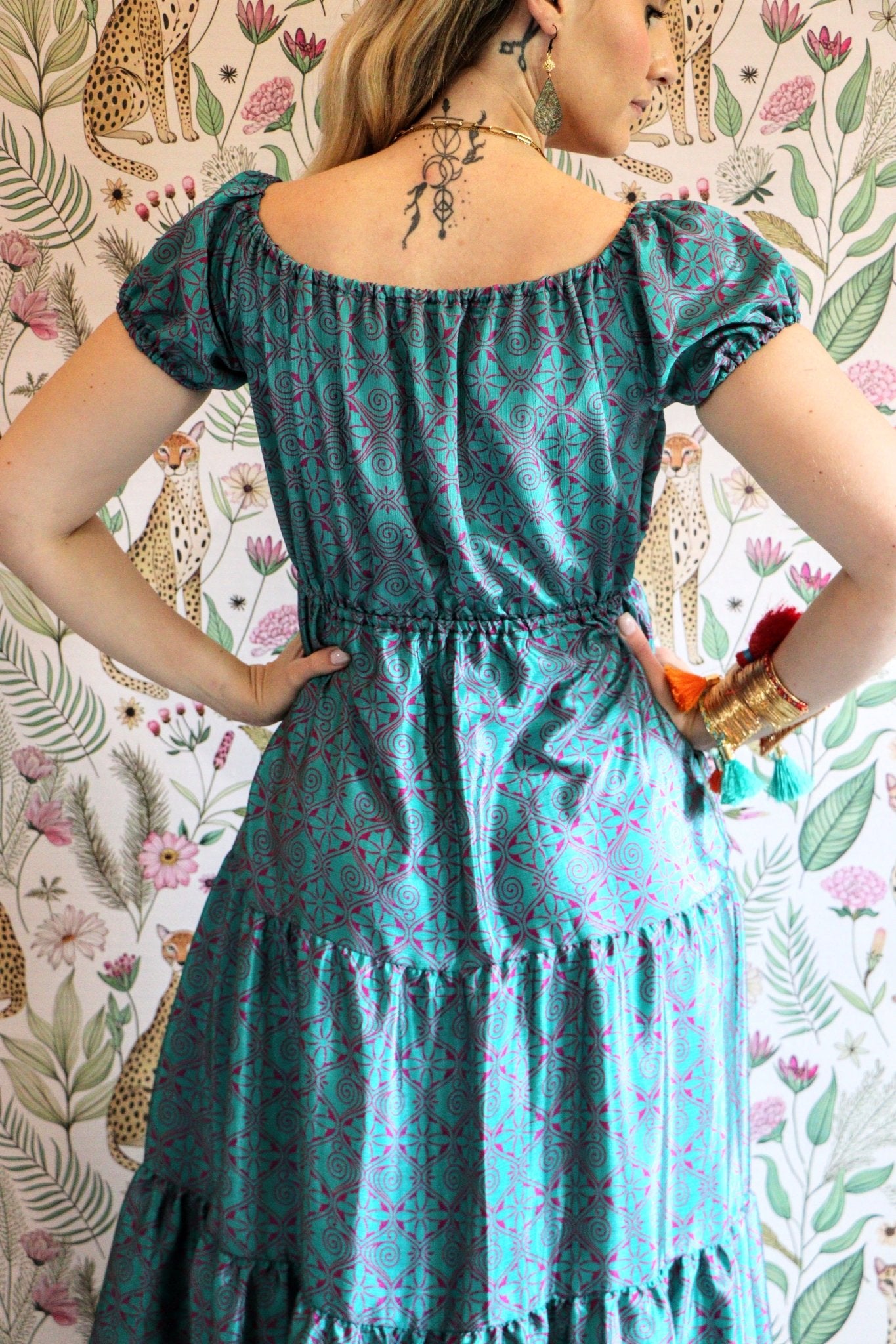 Cora Dress in Sky - Handmade Jewellery - i am boho