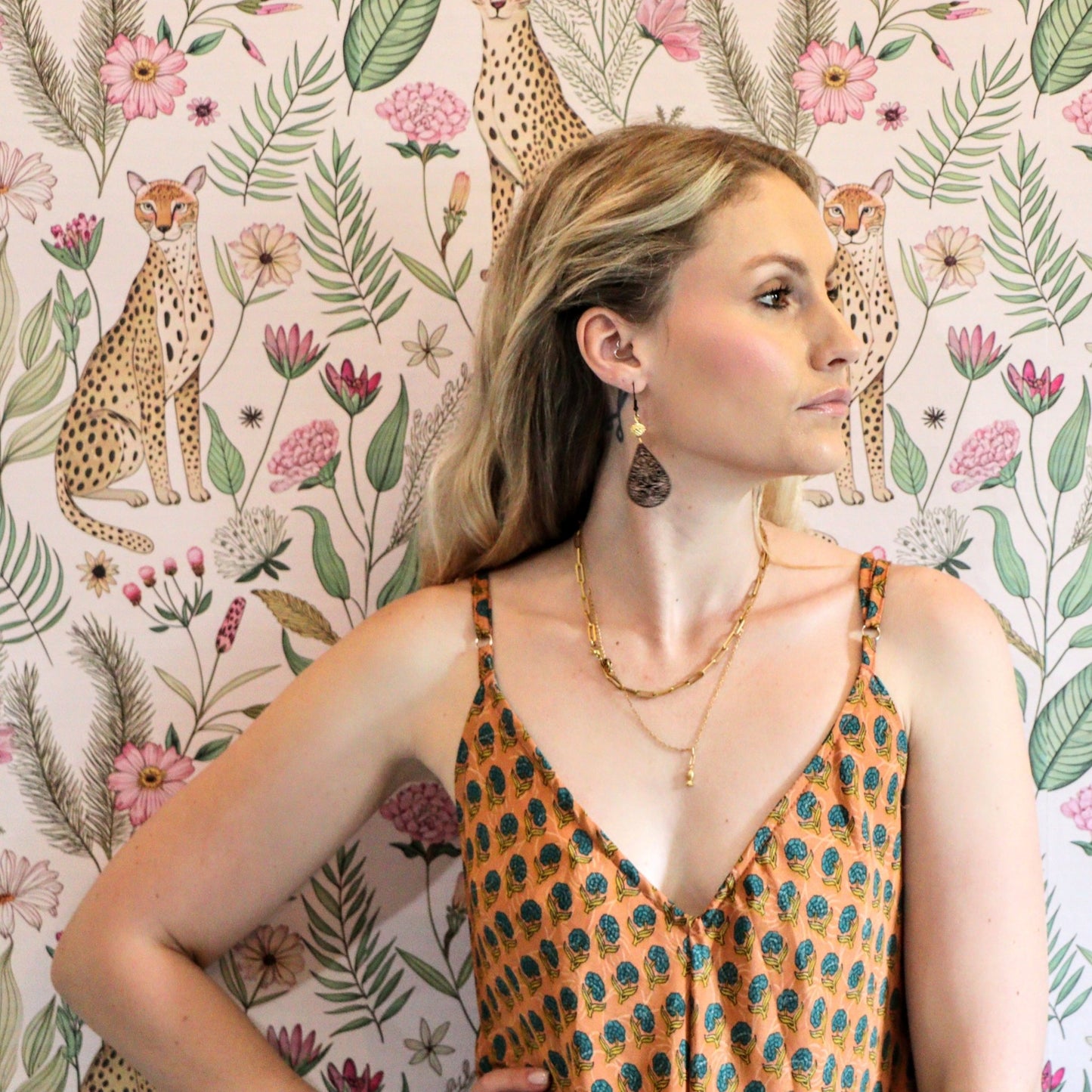Jiya Jumpsuit in Neutral Beige - Handmade Jewellery - i am boho