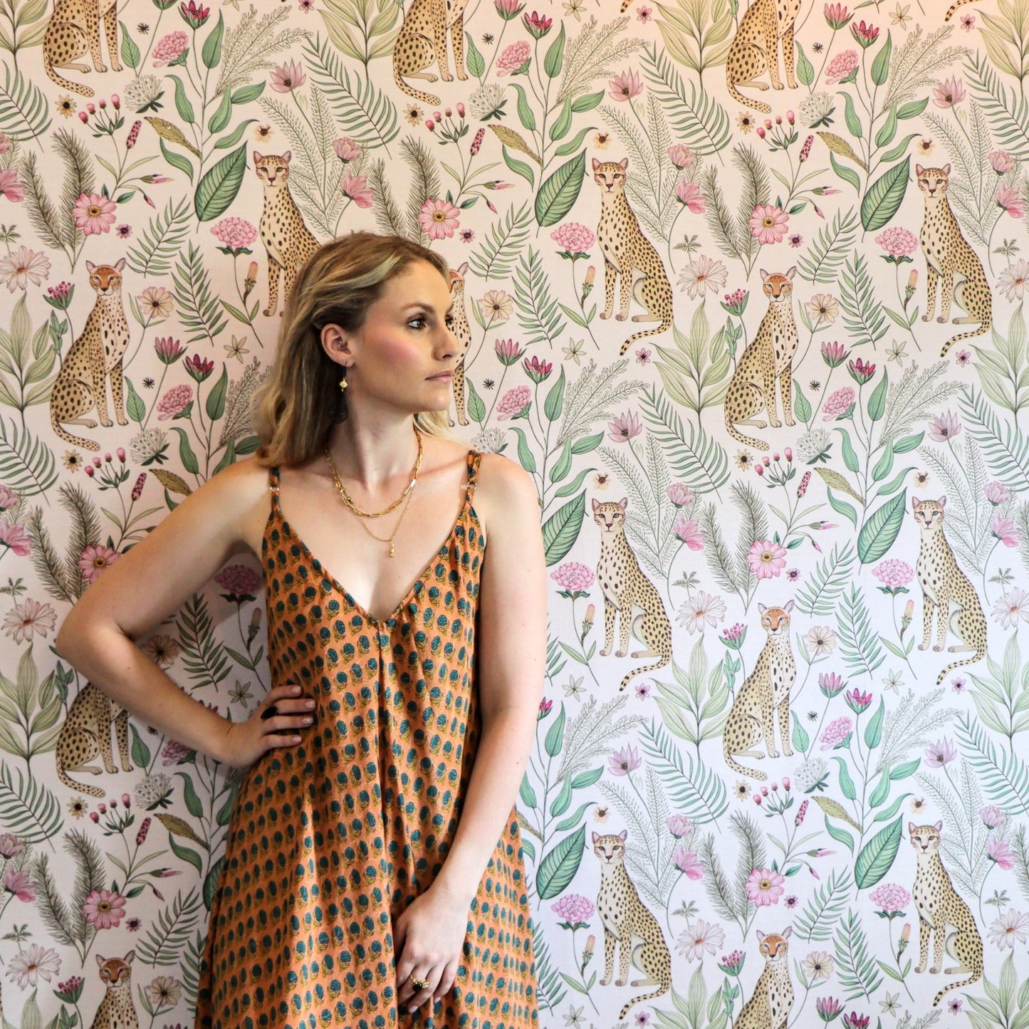 Jiya Jumpsuit in Neutral Beige - Handmade Jewellery - i am boho