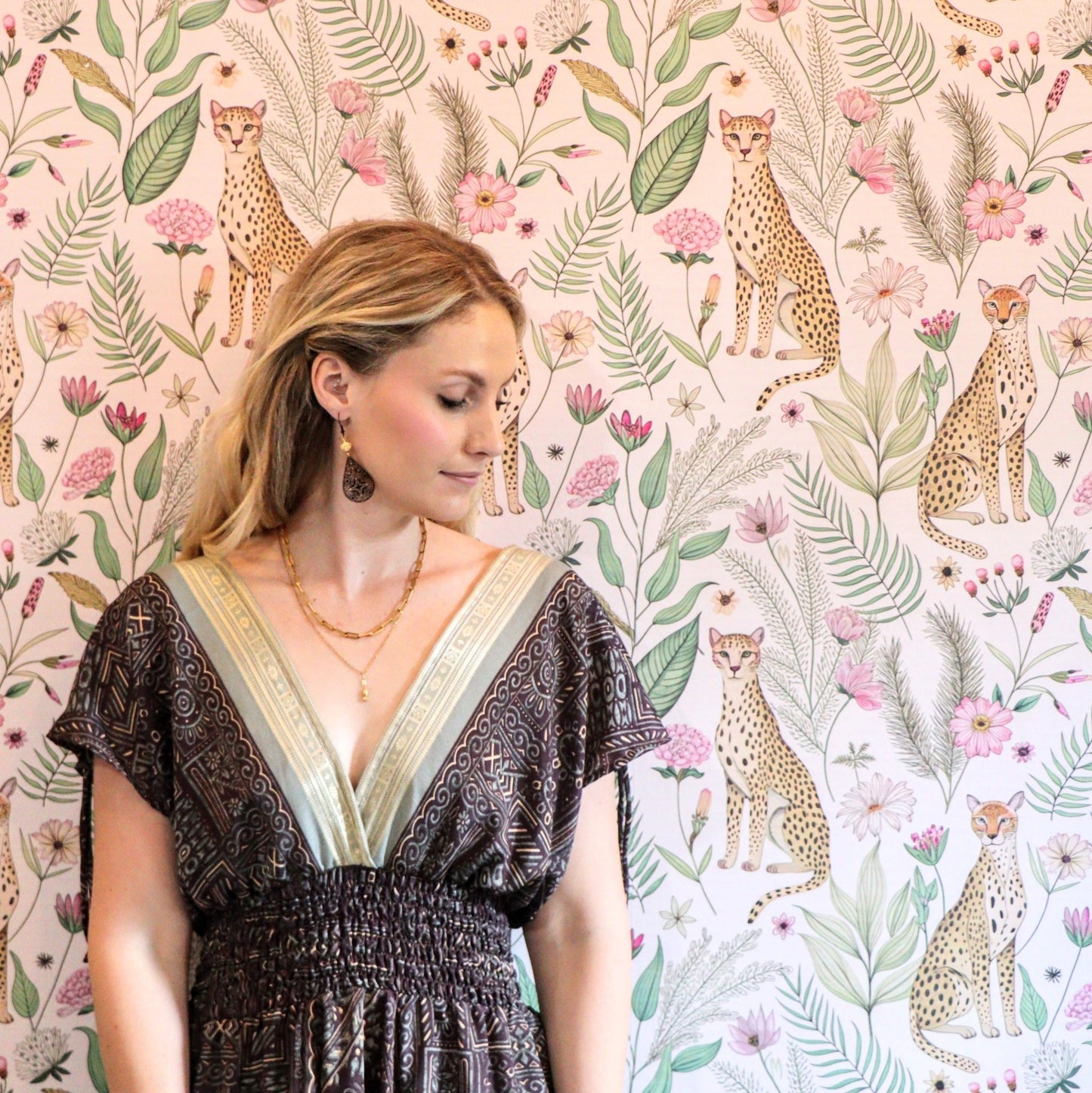 Jemma Jumpsuit in Wood - Handmade Jewellery - i am boho