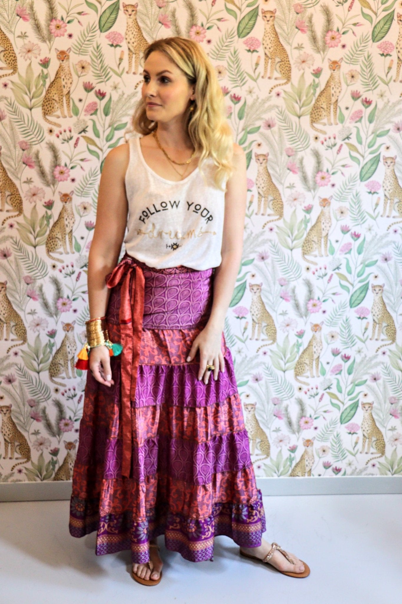 Valentina Skirt in Muave - Handmade Jewellery - i am boho
