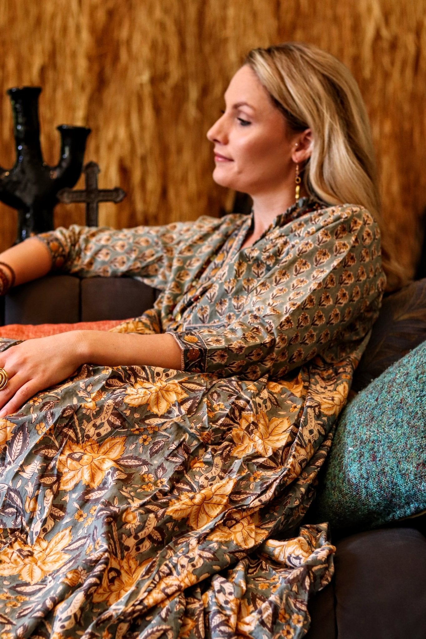 Adeline in Sage - Handmade Jewellery - i am boho