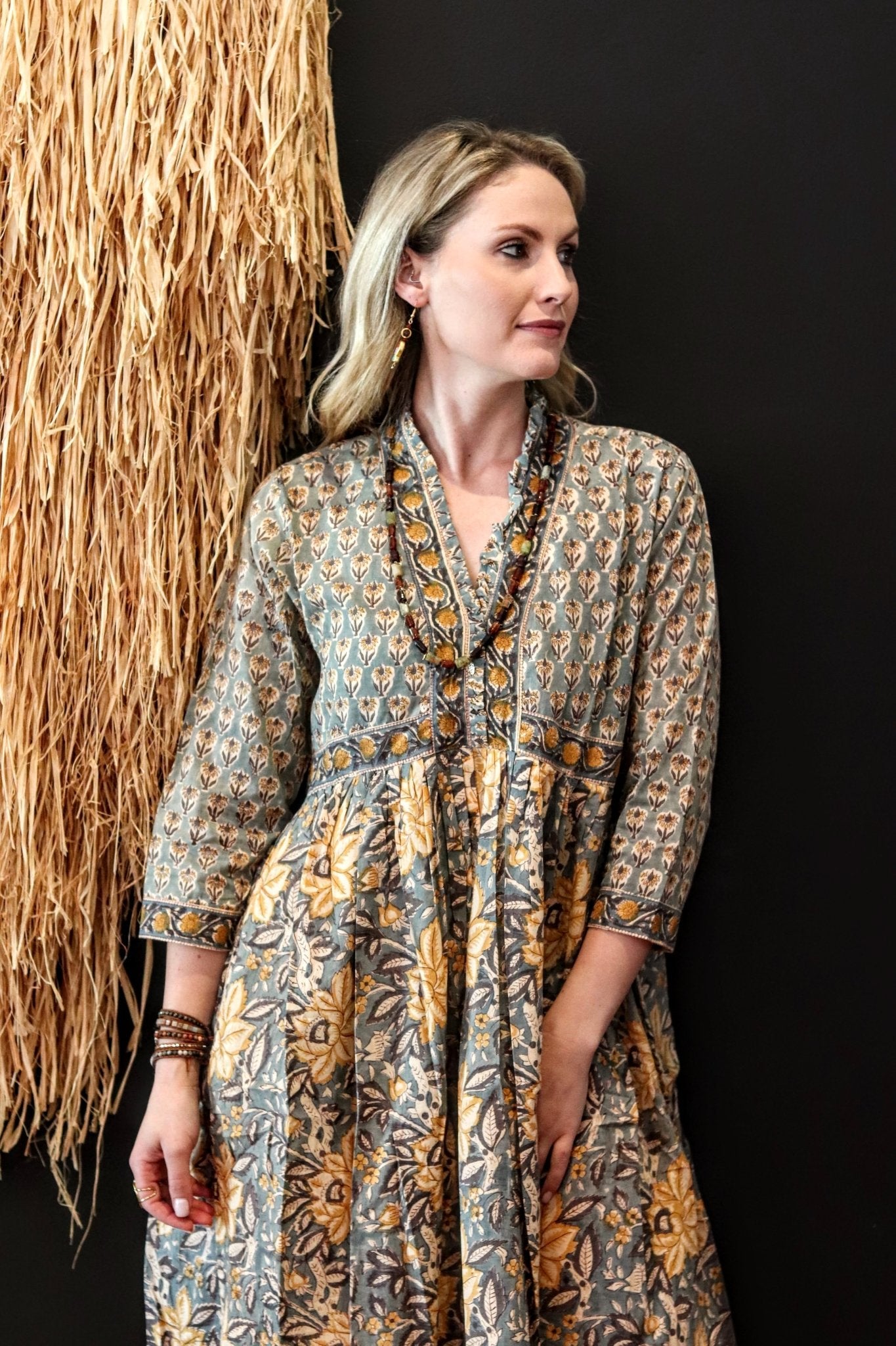 Adeline in Sage - Handmade Jewellery - i am boho