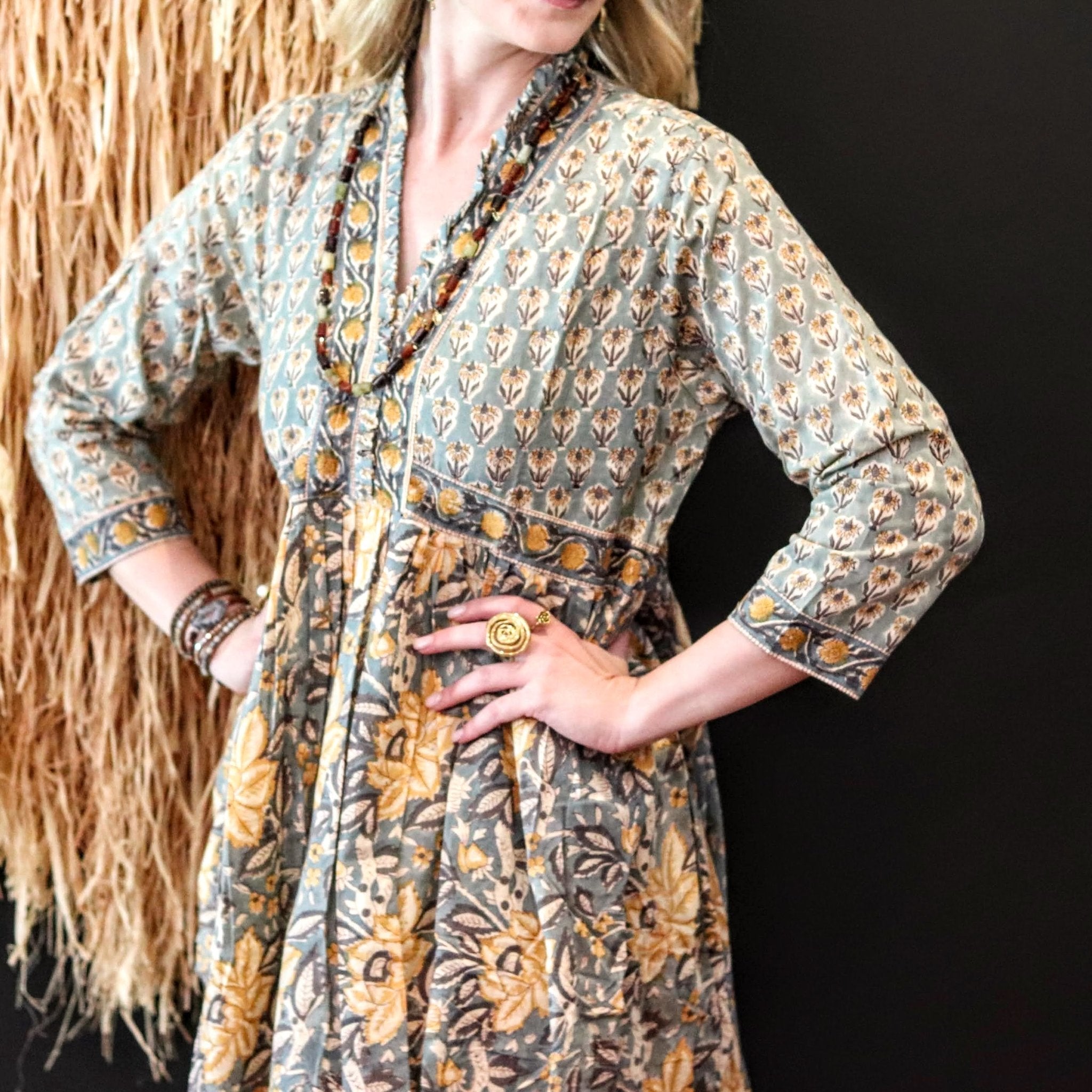Adeline in Sage - Handmade Jewellery - i am boho