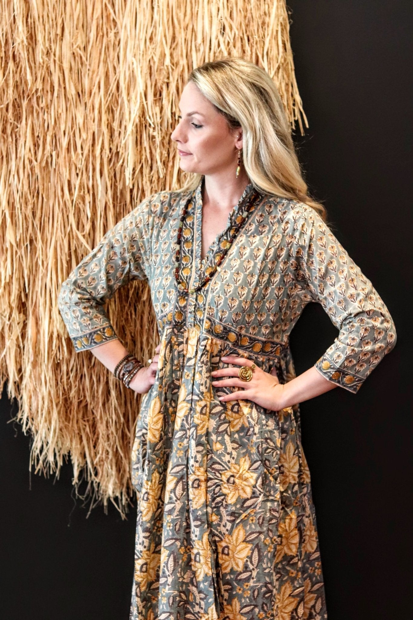 Adeline in Sage - Handmade Jewellery - i am boho