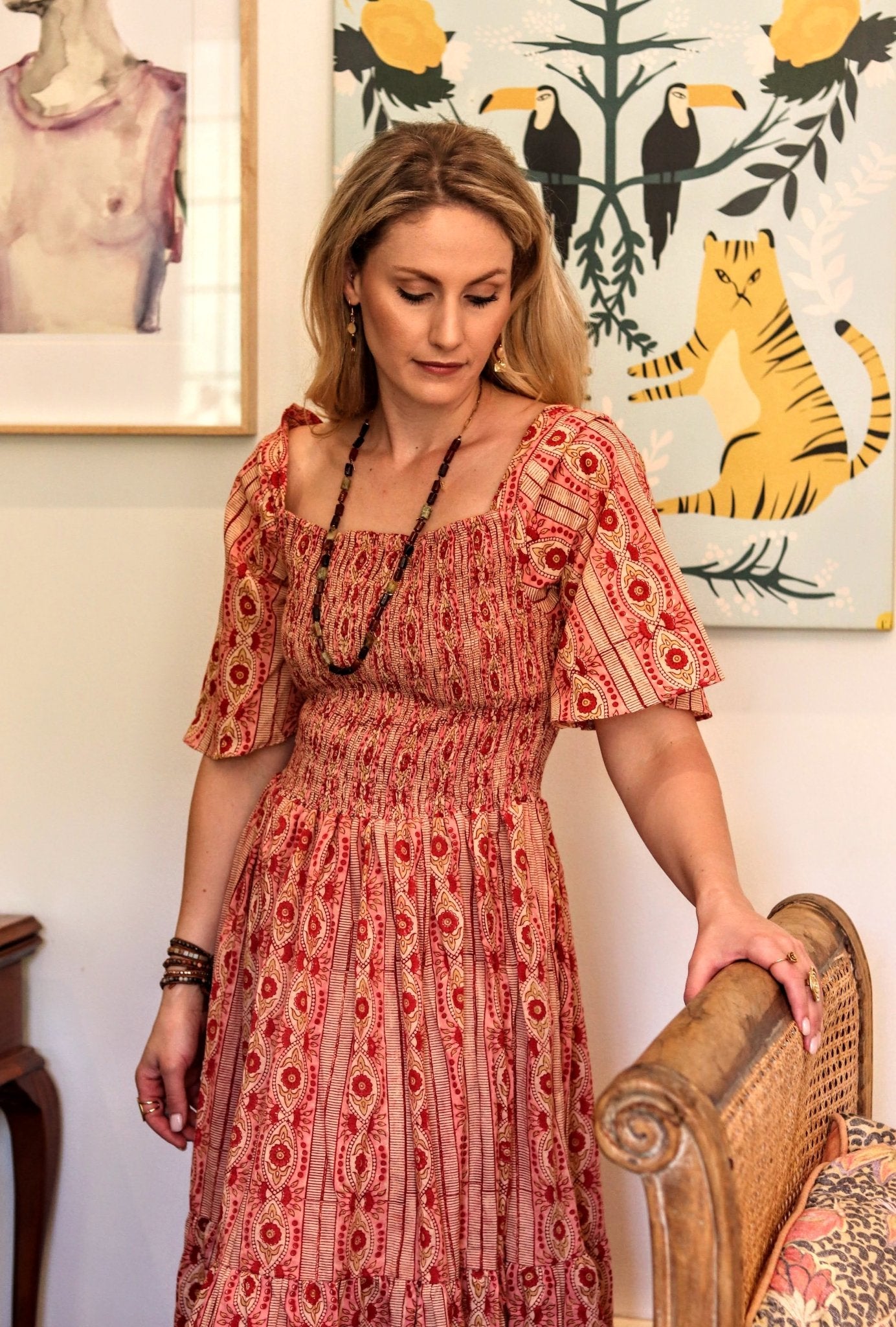Noa in Shades of Pink - Handmade Jewellery - i am boho