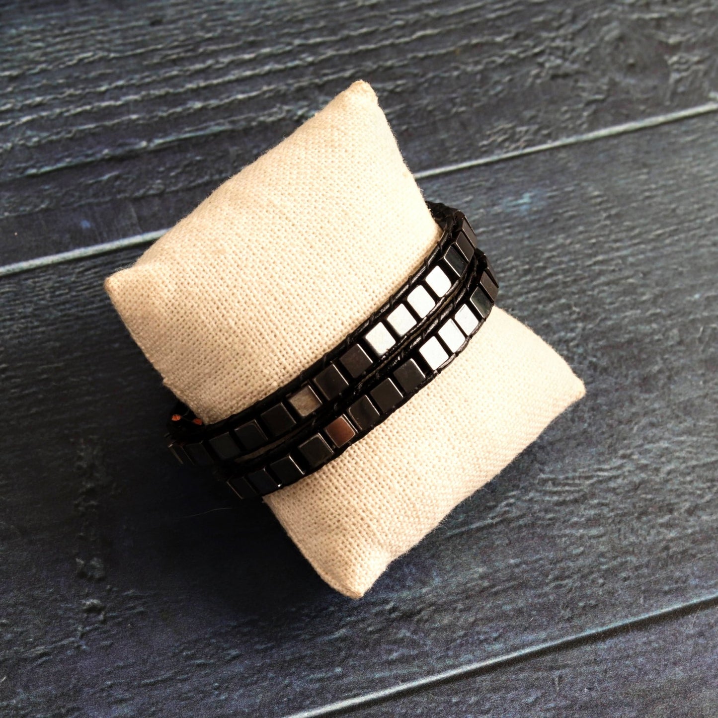 Hematite Wrap - Handmade Jewellery - i am boho