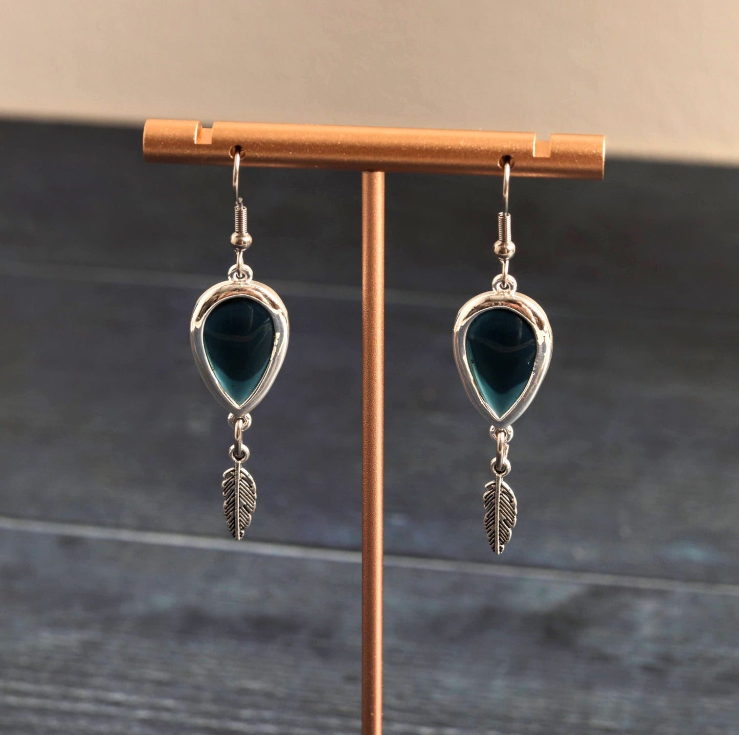 Feather Drop - Handmade Jewellery - i am boho
