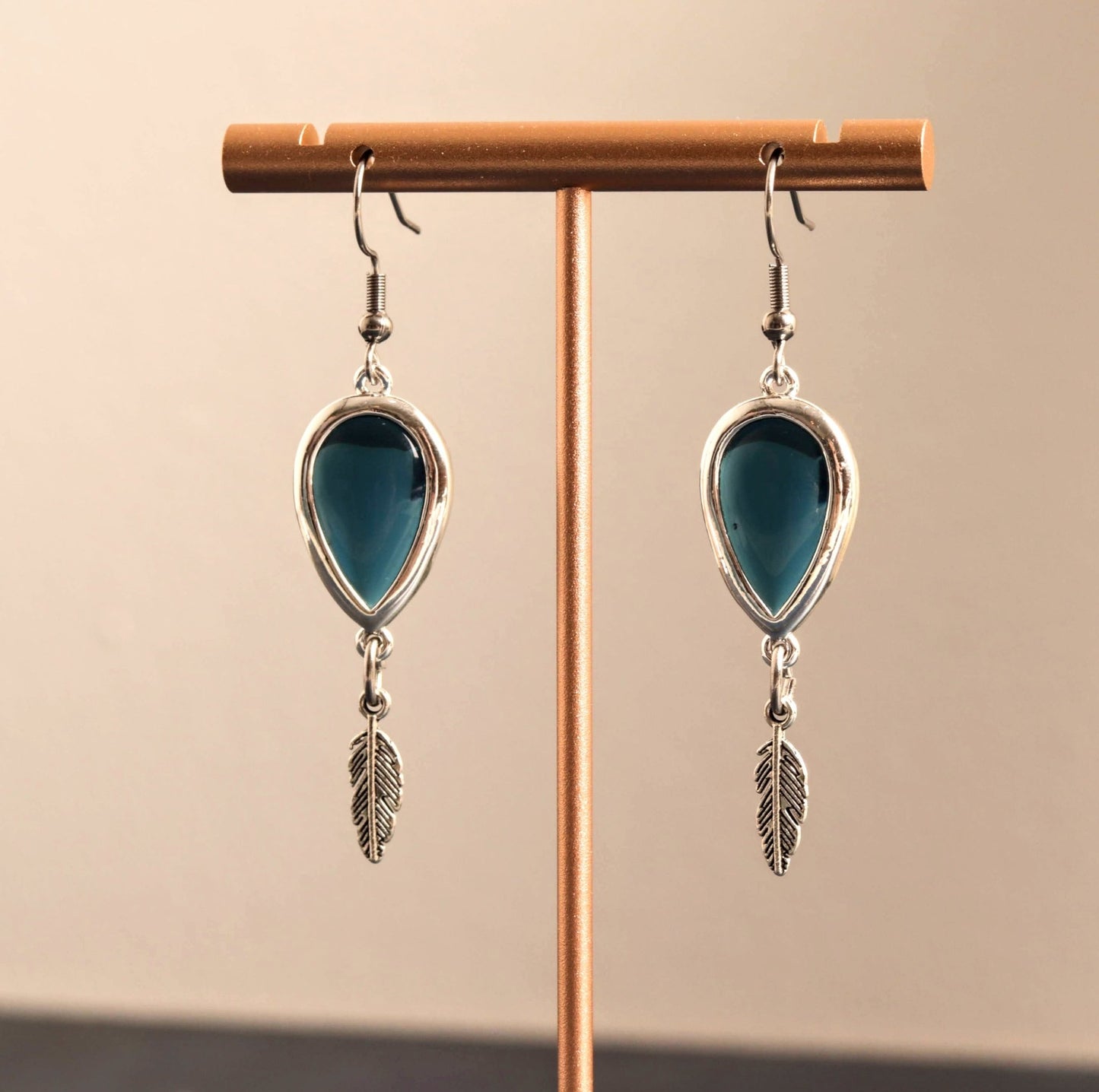 Feather Drop - Handmade Jewellery - i am boho