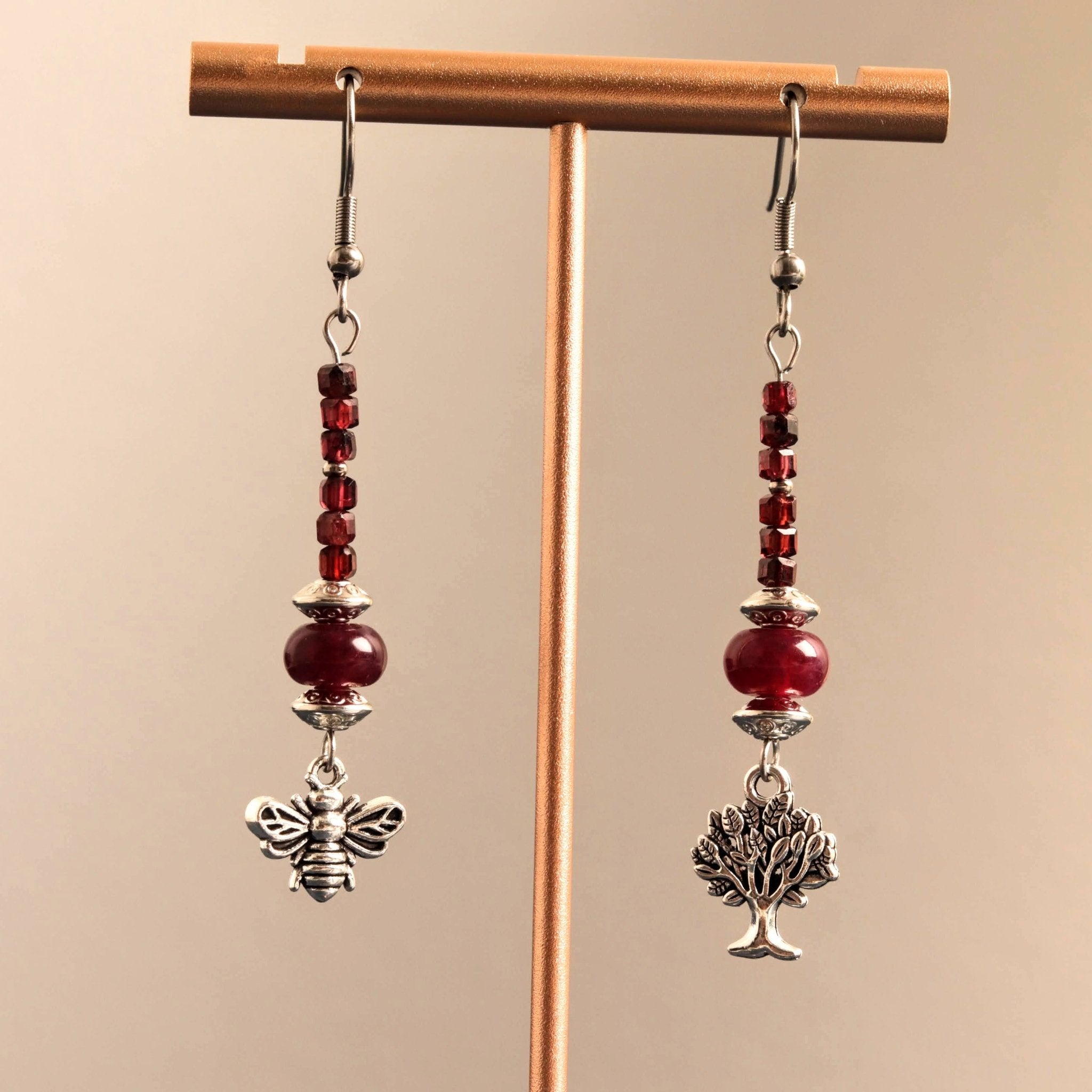 The Garnet Apiary - Handmade Jewellery - i am boho
