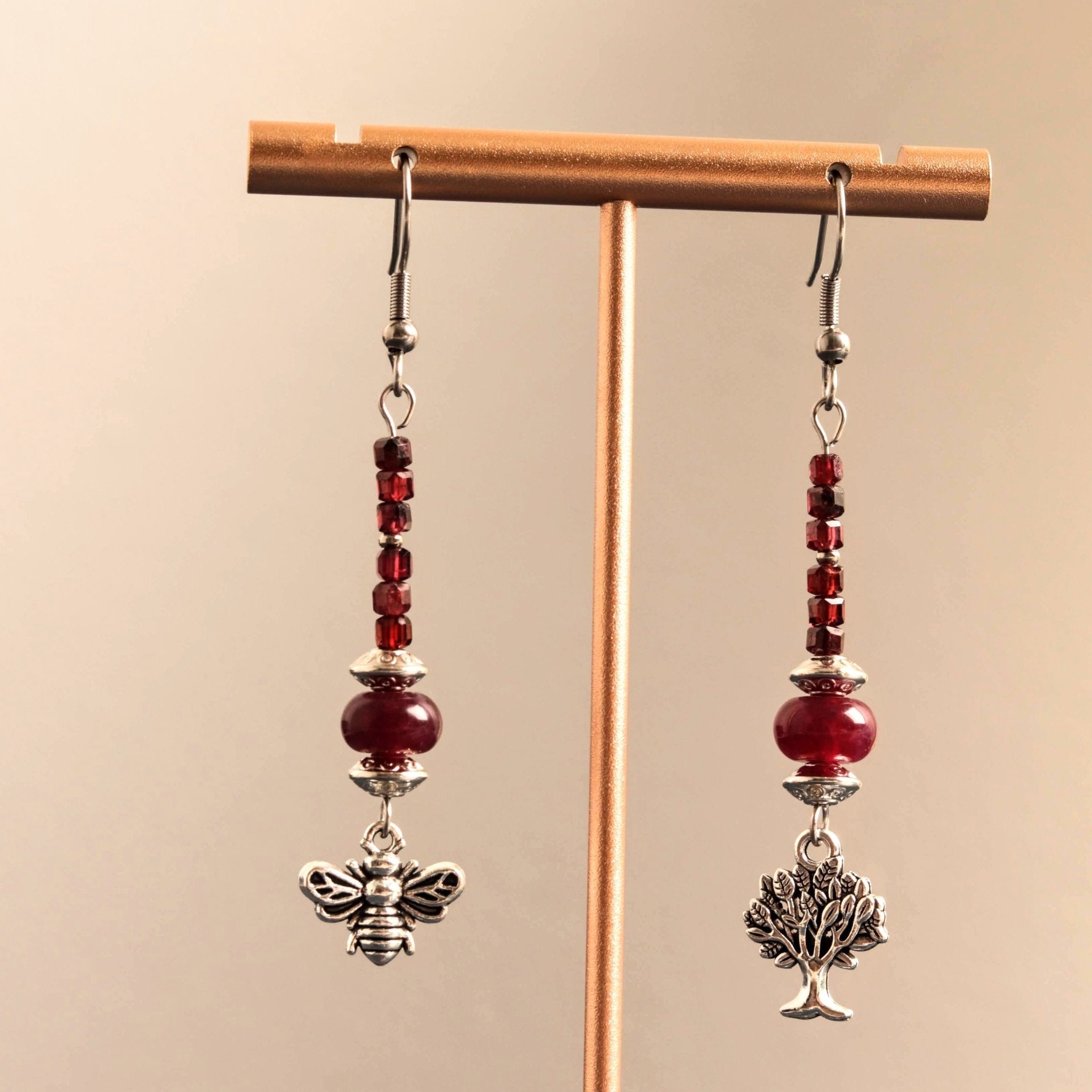 The Garnet Apiary - Handmade Jewellery - i am boho