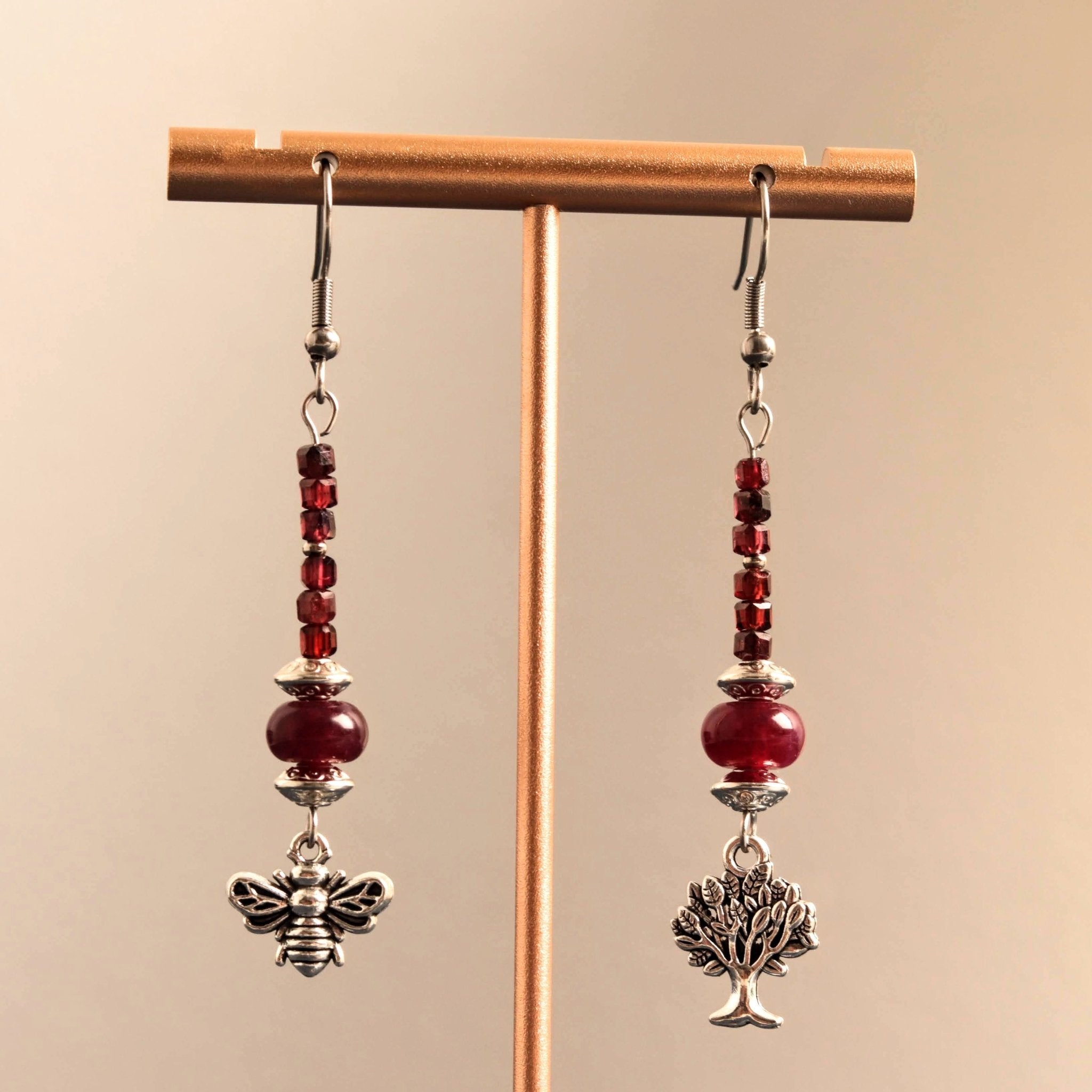 The Garnet Apiary - Handmade Jewellery - i am boho