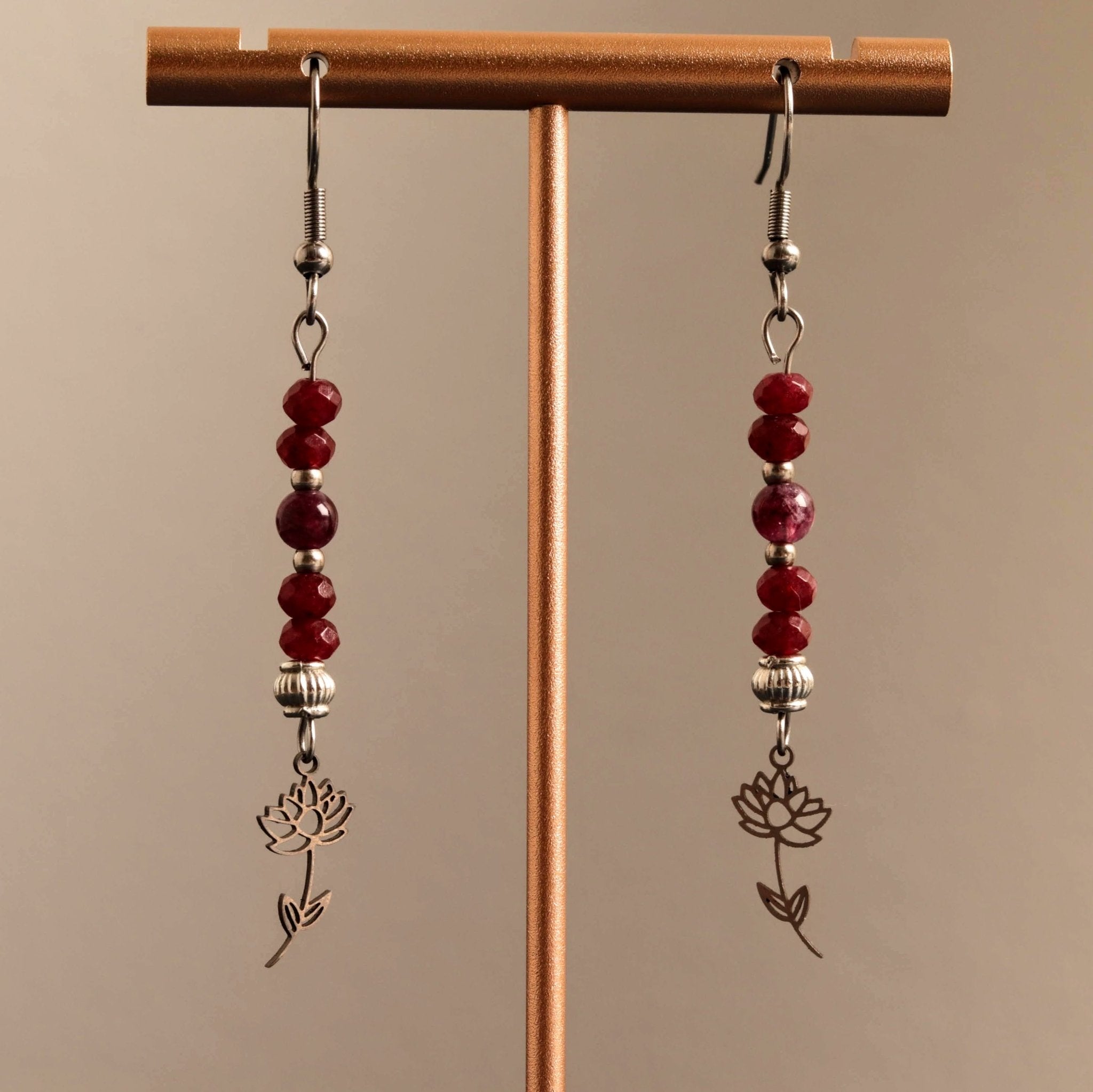 Garnet Petal Drop