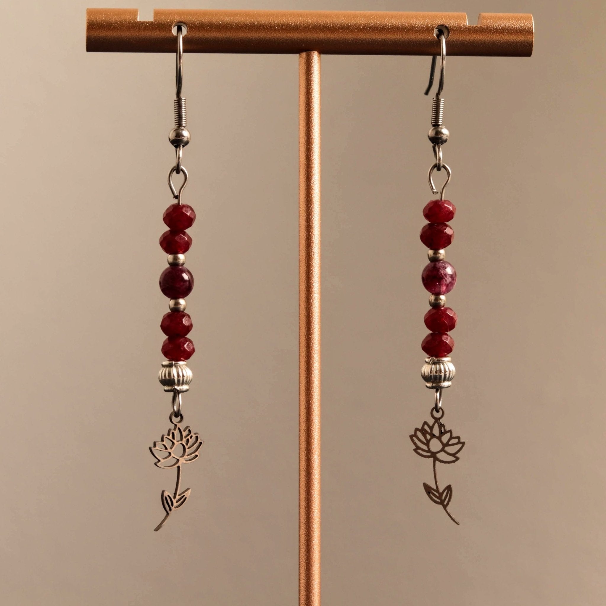 Garnet Petal Drop