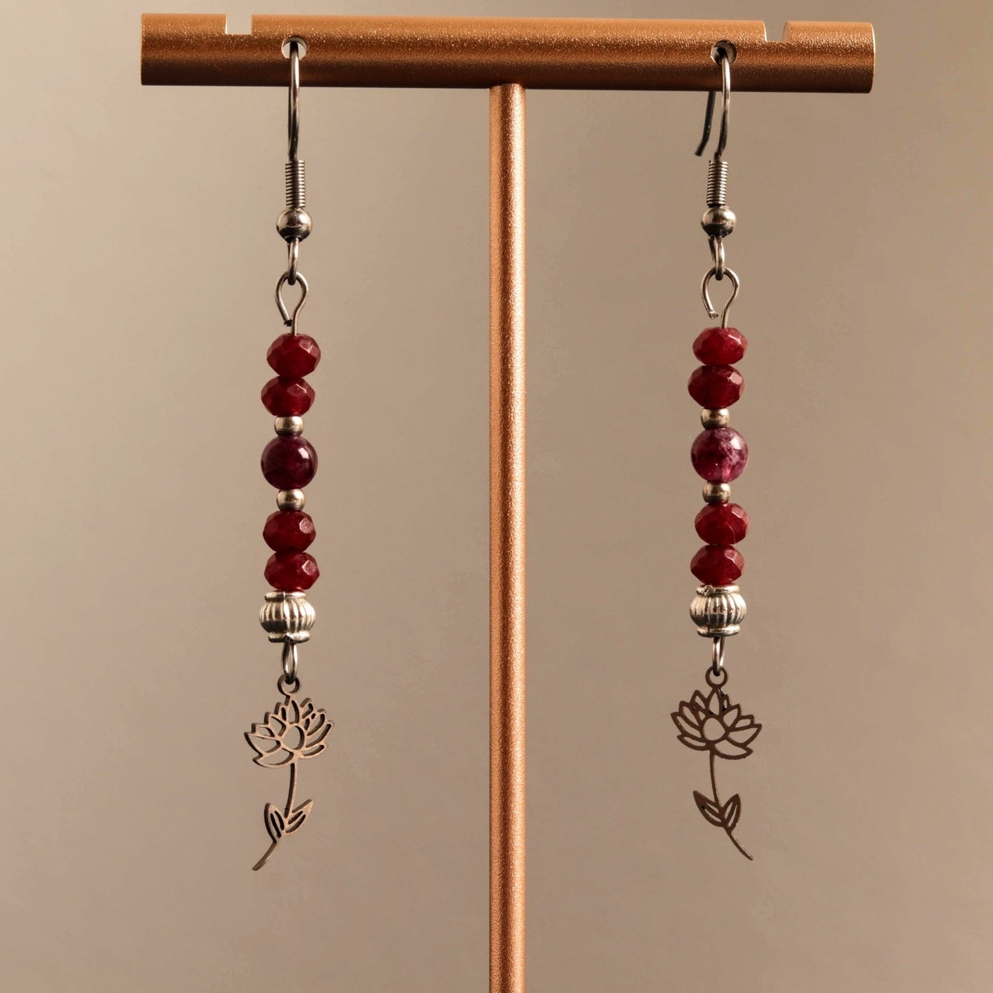 Garnet Petal Drop