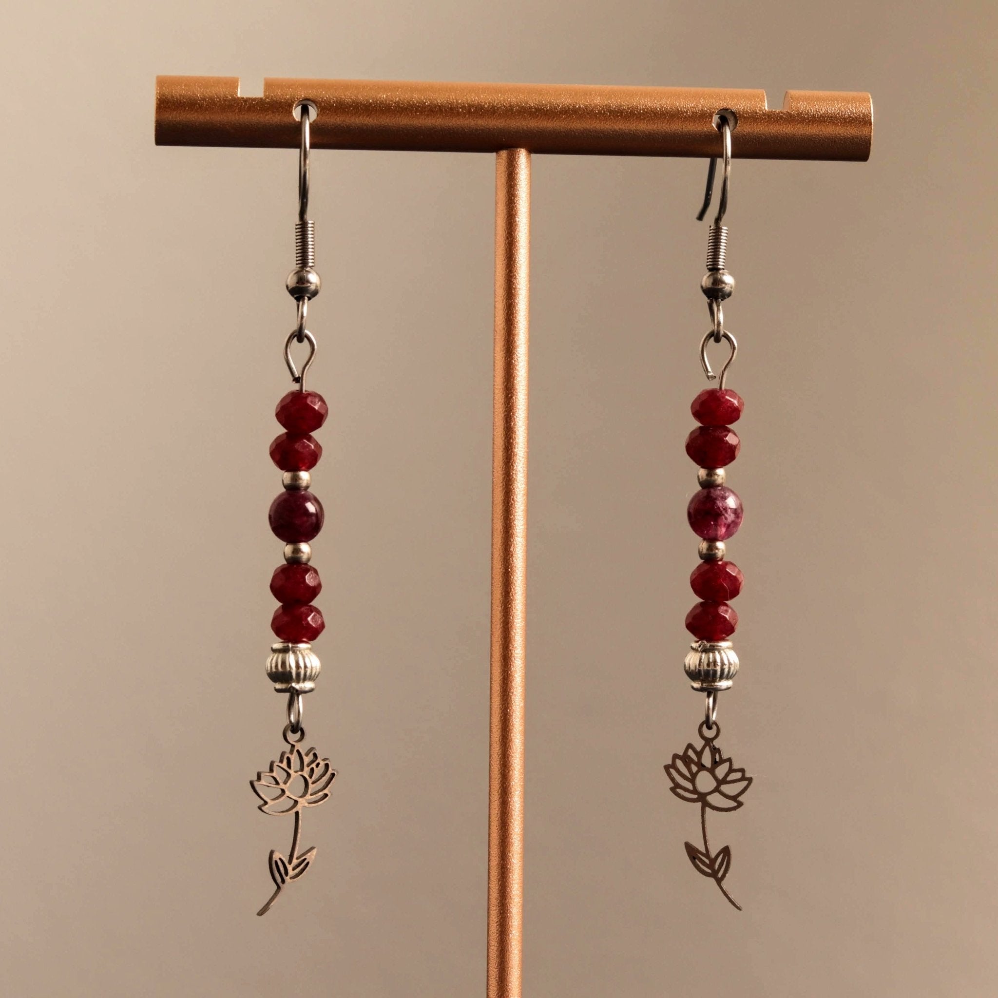 Garnet Petal Drop
