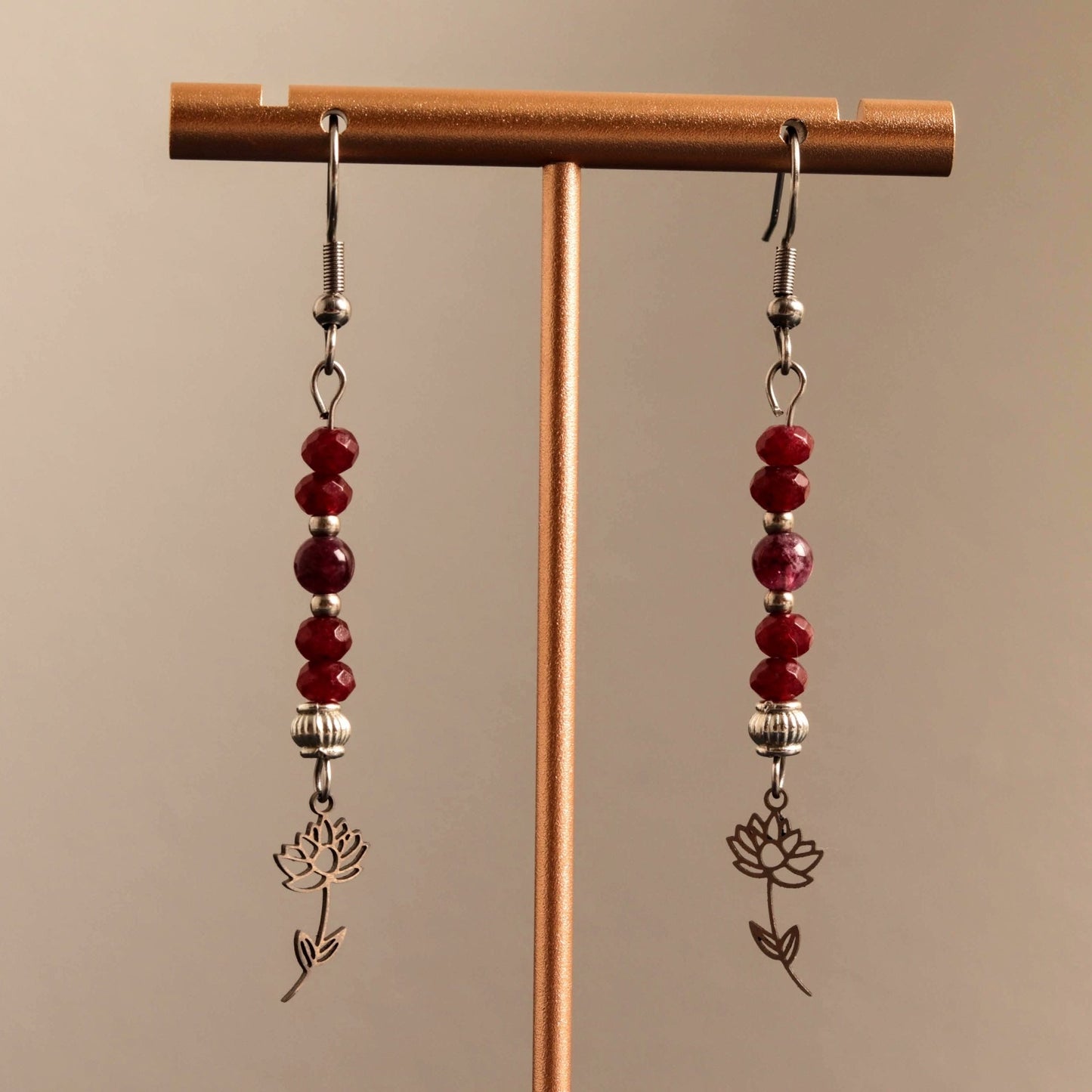 Garnet Petal Drop