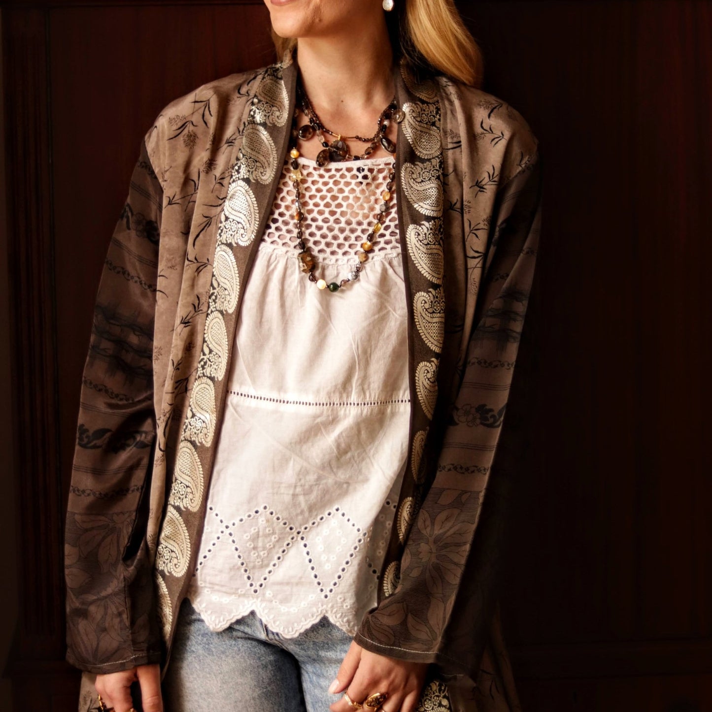 Ash Bloom Kimono - Handmade Jewellery - i am boho