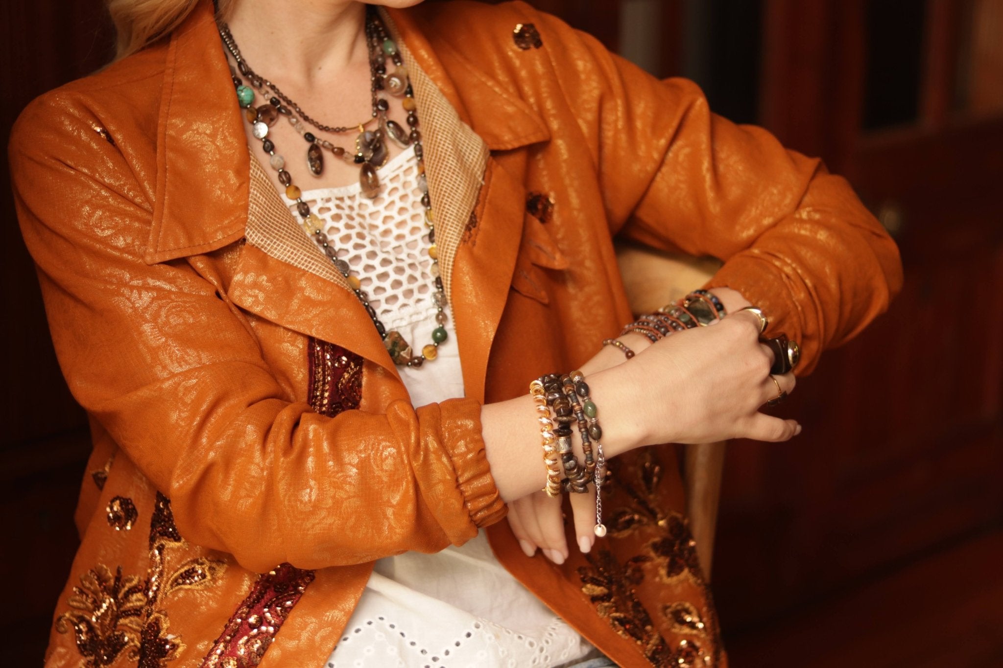 Wildfire jacket - Handmade Jewellery - i am boho