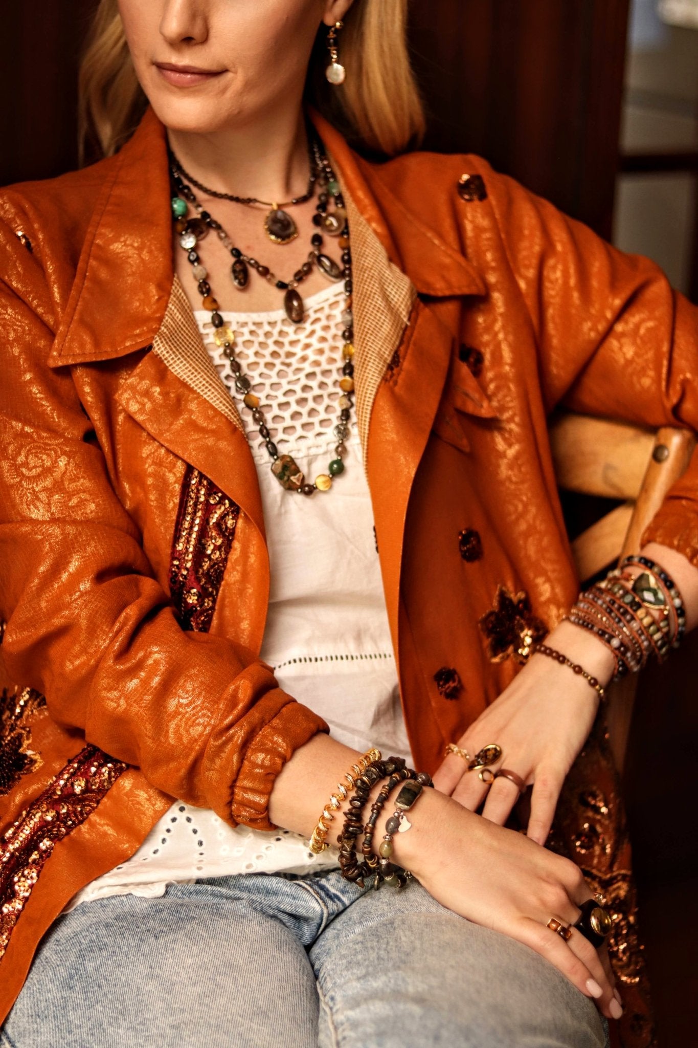 Wildfire jacket - Handmade Jewellery - i am boho